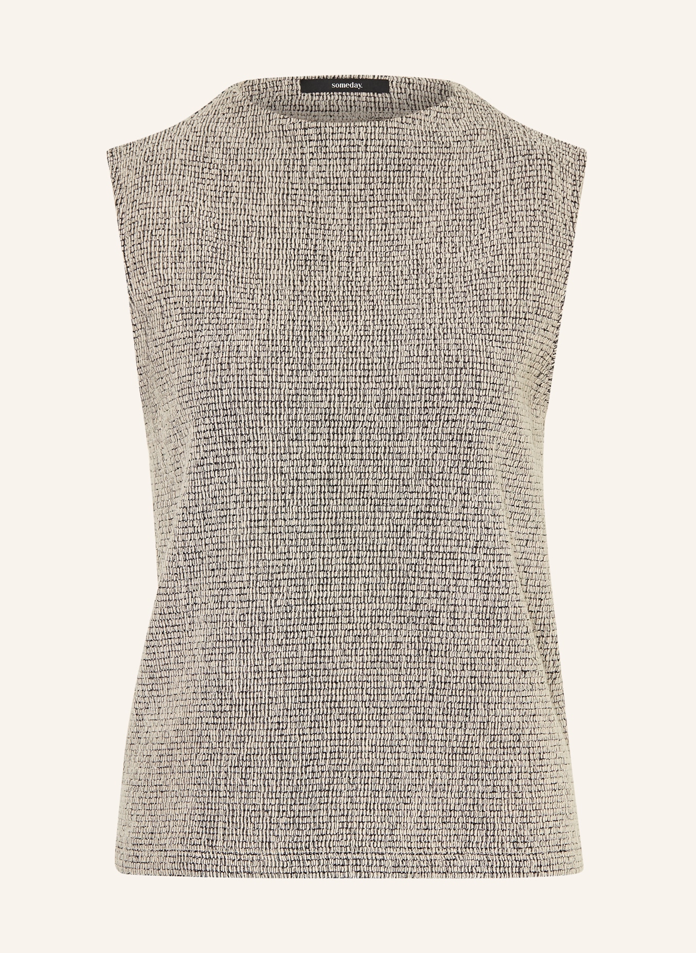 someday Top UMALU: BLACK / ECRU