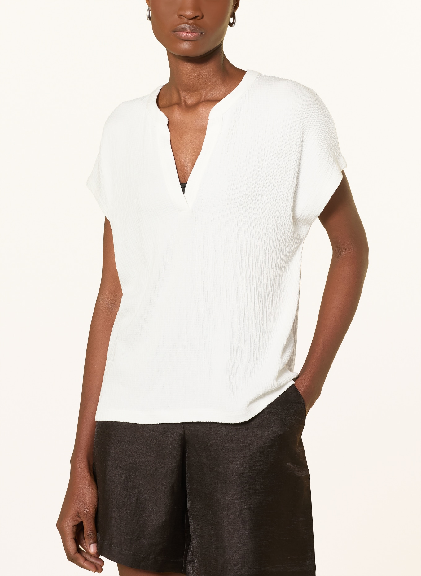 someday KEDORA EASY blouse shirt: WHITE