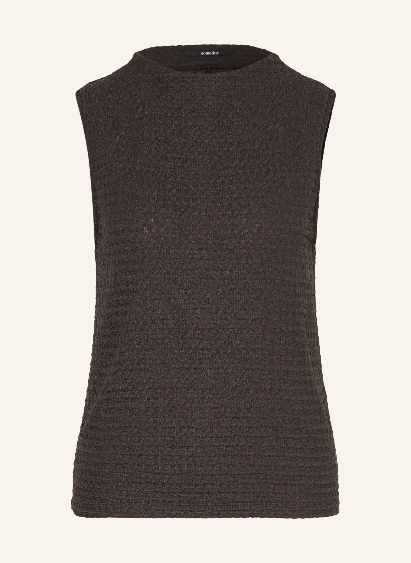 someday Blusentop KHARLIE: DUNKELBRAUN