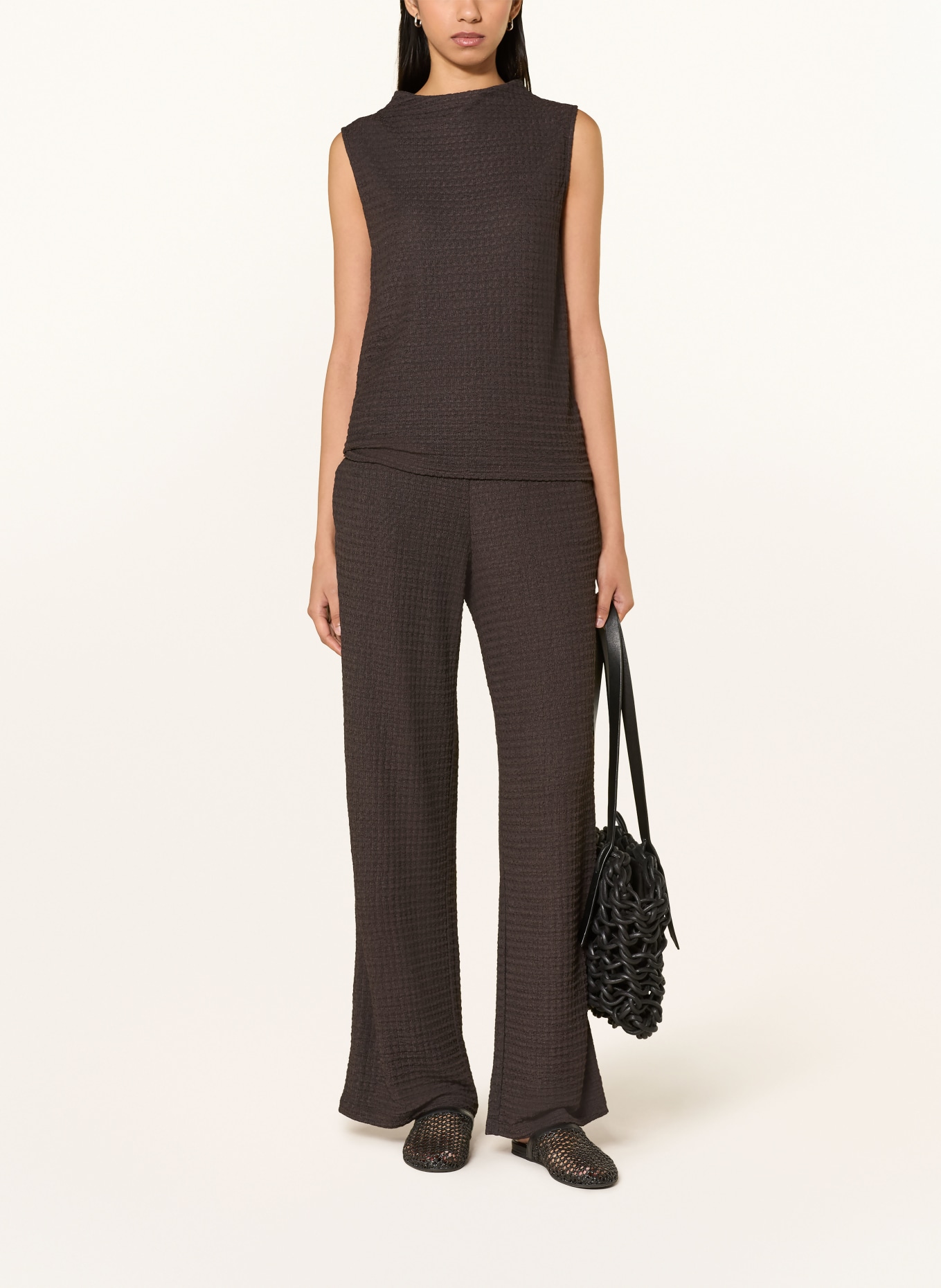 someday Blusentop KHARLIE: DUNKELBRAUN