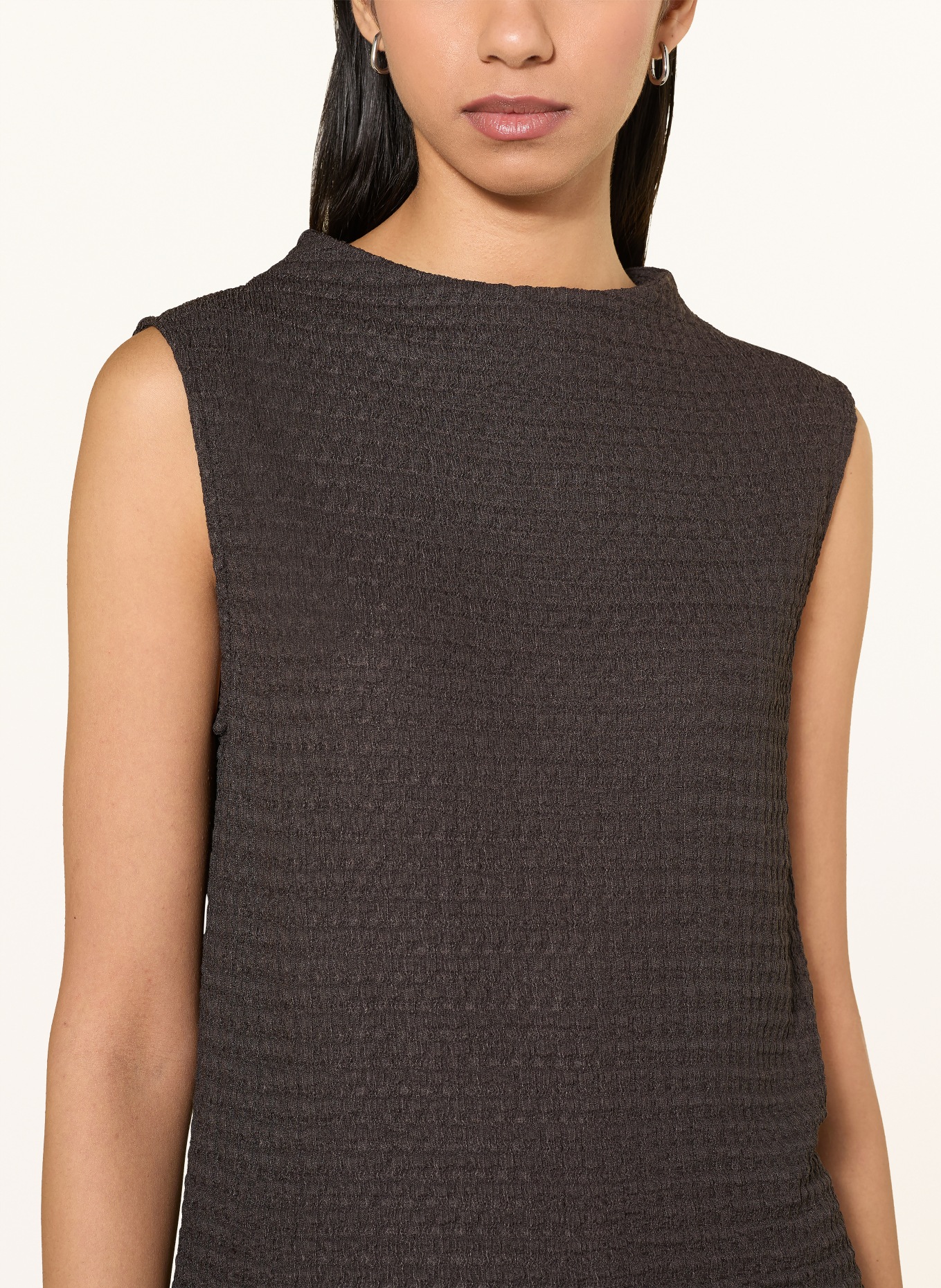 someday Blusentop KHARLIE: DUNKELBRAUN