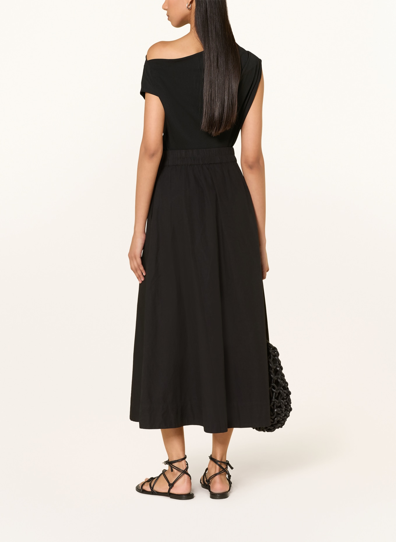 someday KILIPPA One-Shoulder Top: BLACK