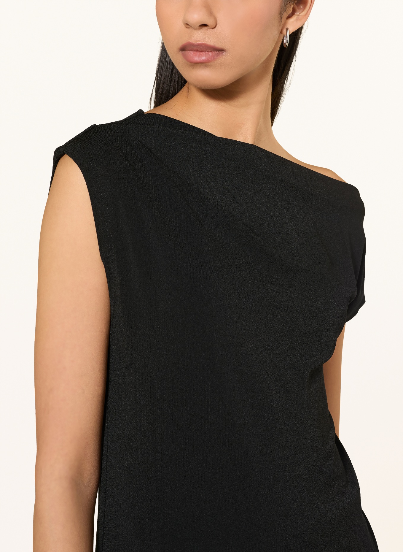 someday KILIPPA One-Shoulder Top: BLACK