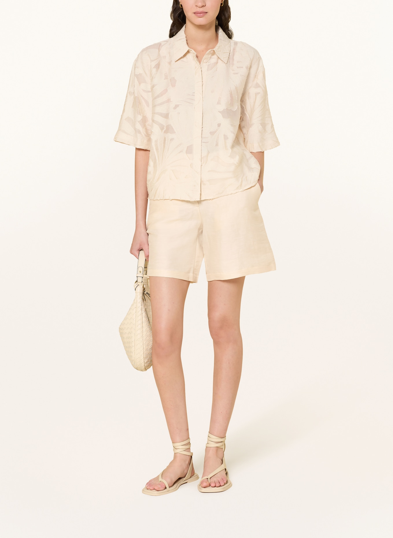 someday ZLOWERA shirt blouse: ECRU