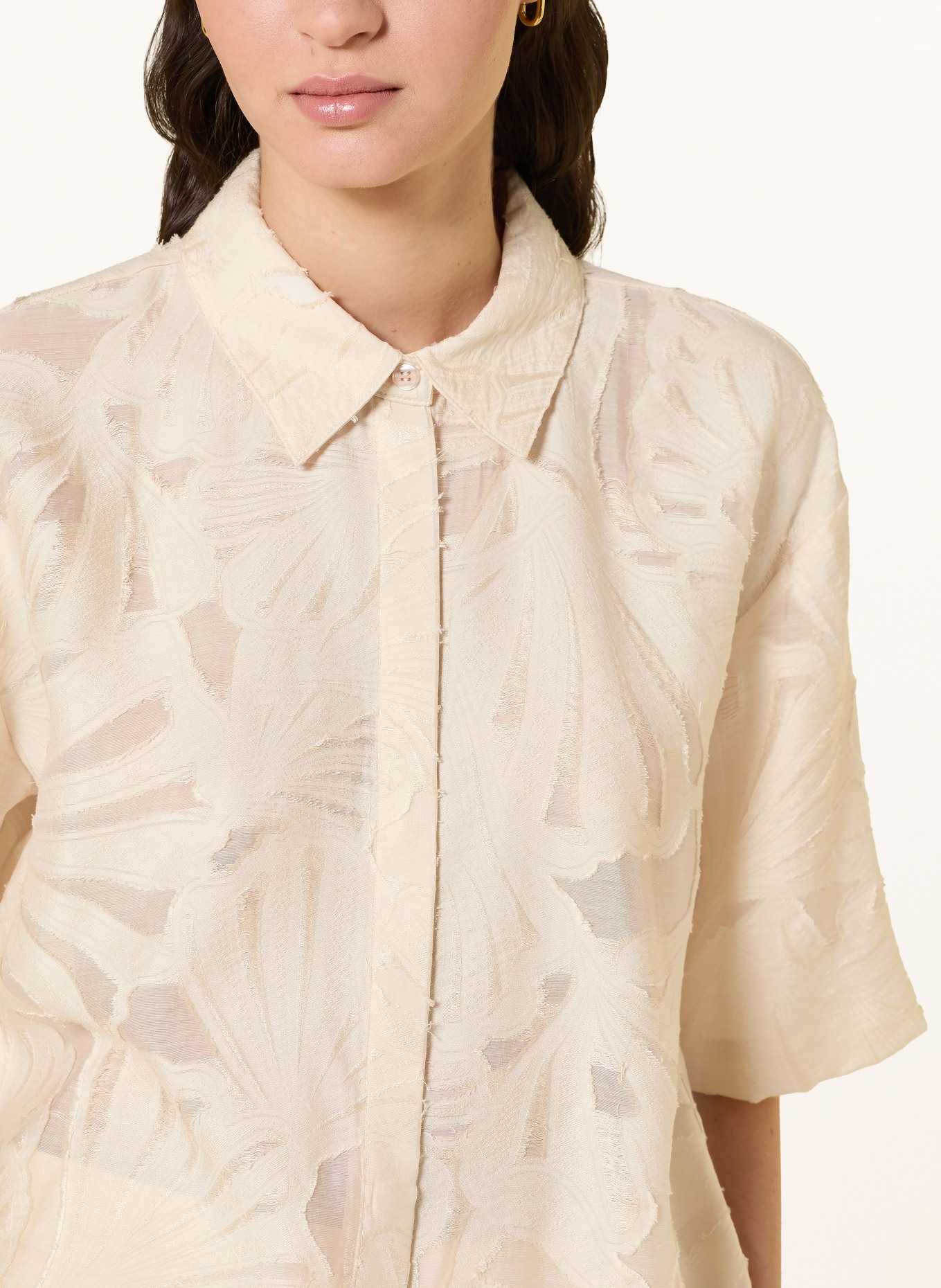 someday ZLOWERA shirt blouse: ECRU