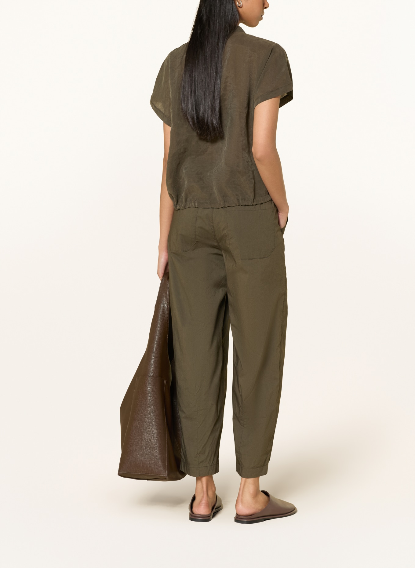 OPUS Bluzka FADELL: KHAKI