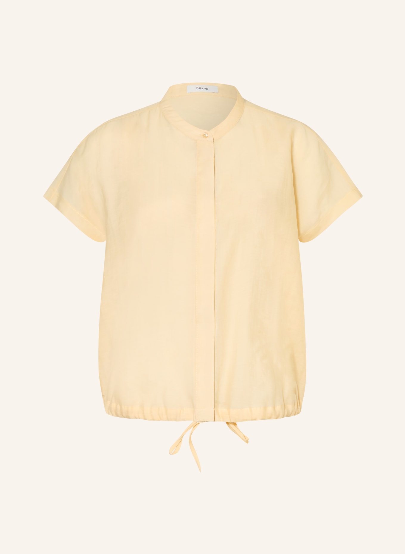 OPUS Bluse FADELL: HELLGELB