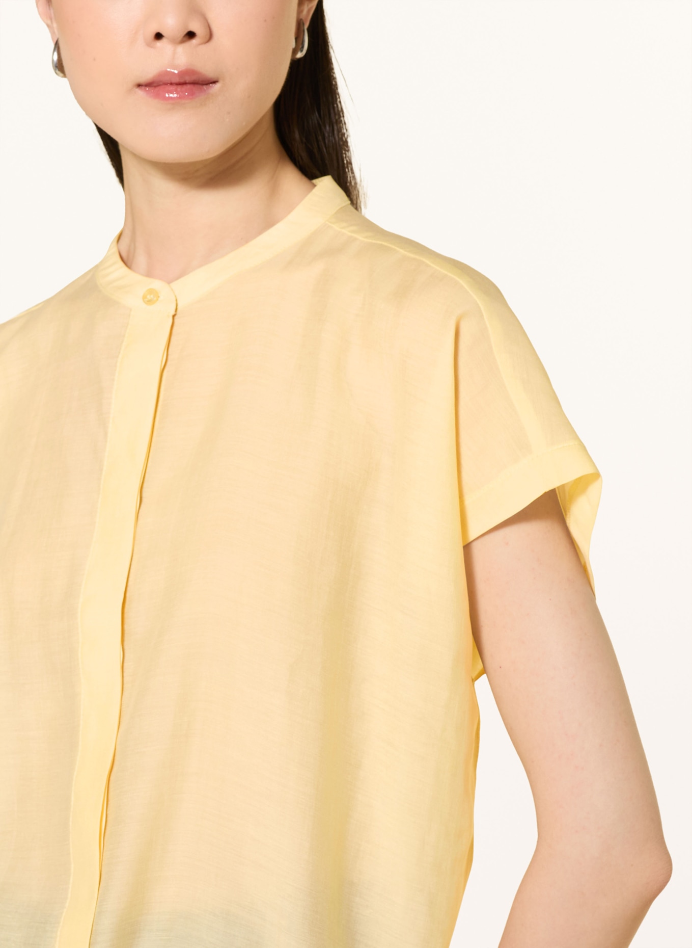 OPUS Bluse FADELL: HELLGELB