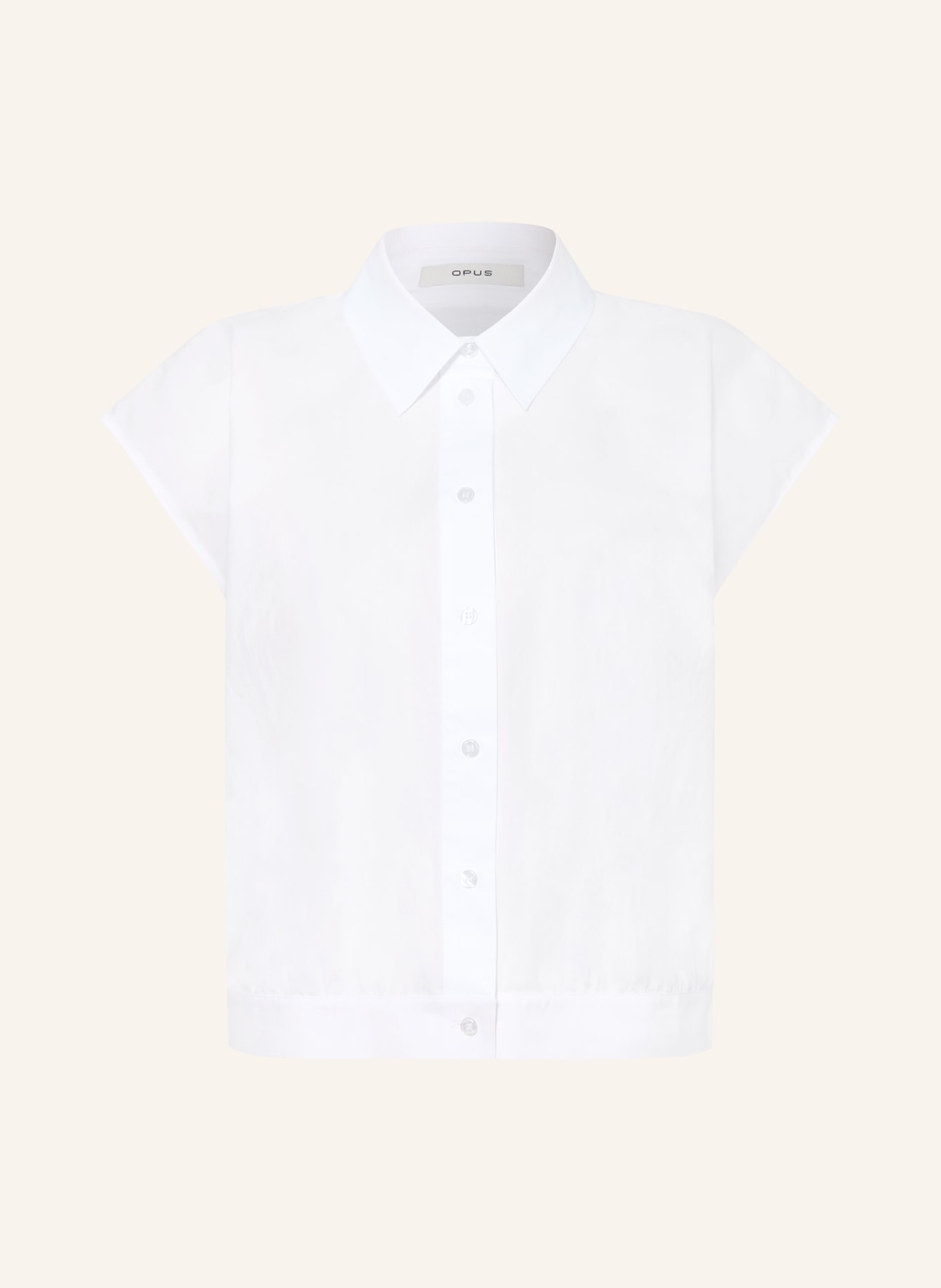 OPUS FOREEN Shirt Blouse: WHITE