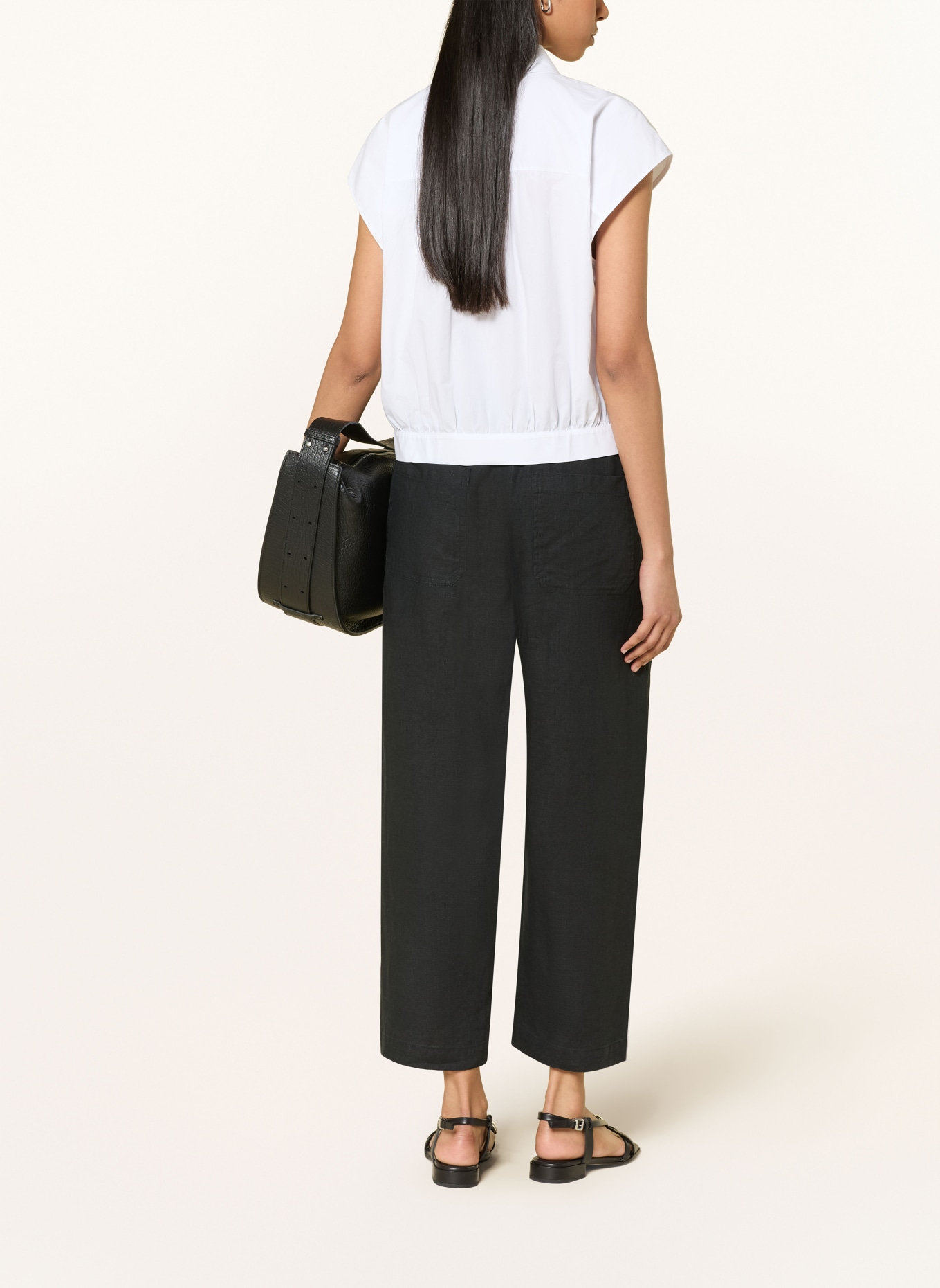 OPUS FOREEN Shirt Blouse: WHITE