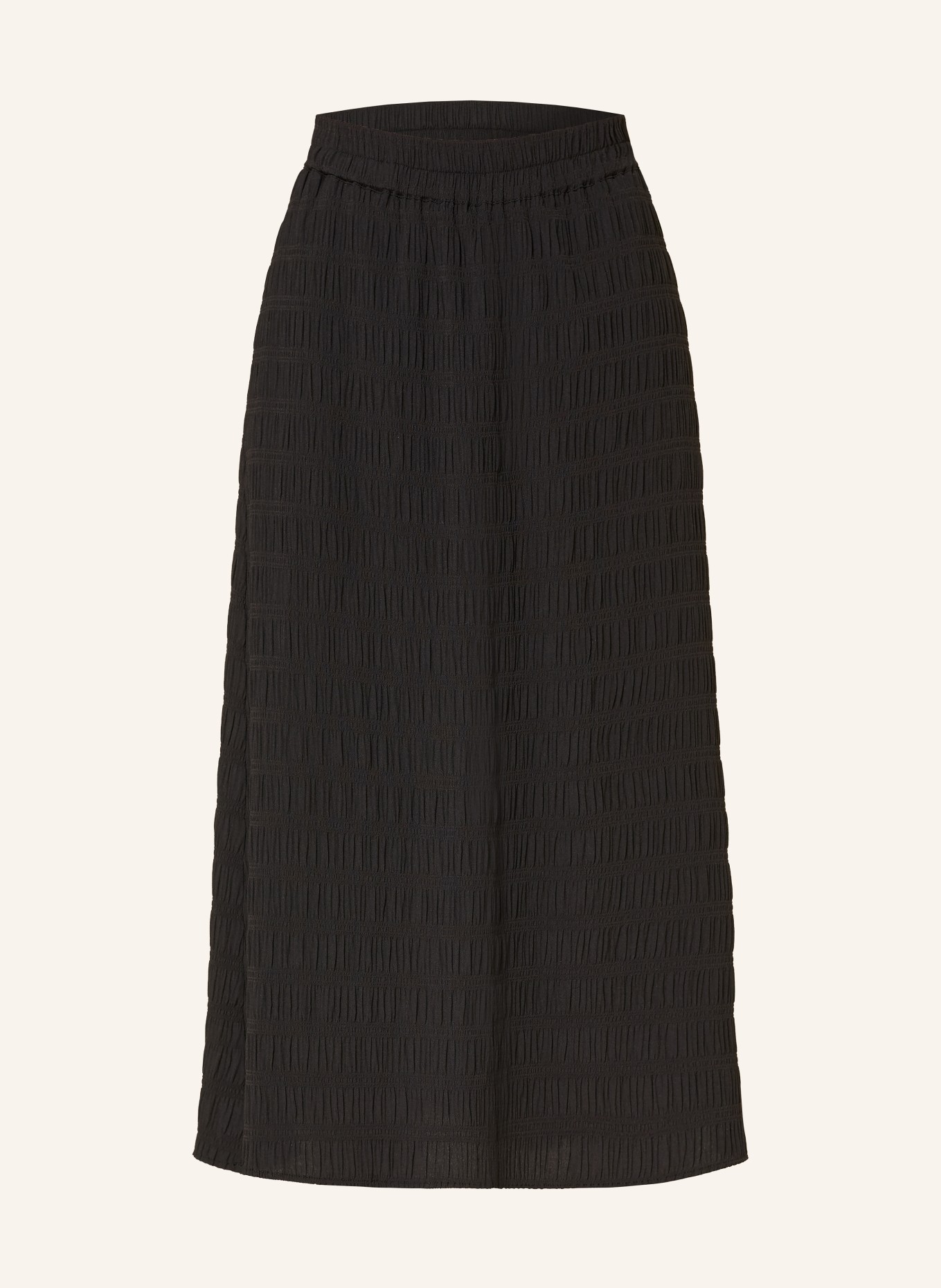 OPUS RONELLA STRUCTU Skirt: BLACK