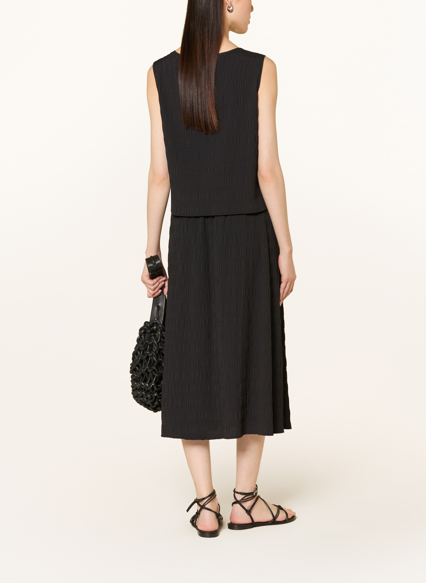 OPUS FARDOA Blouse Top: BLACK