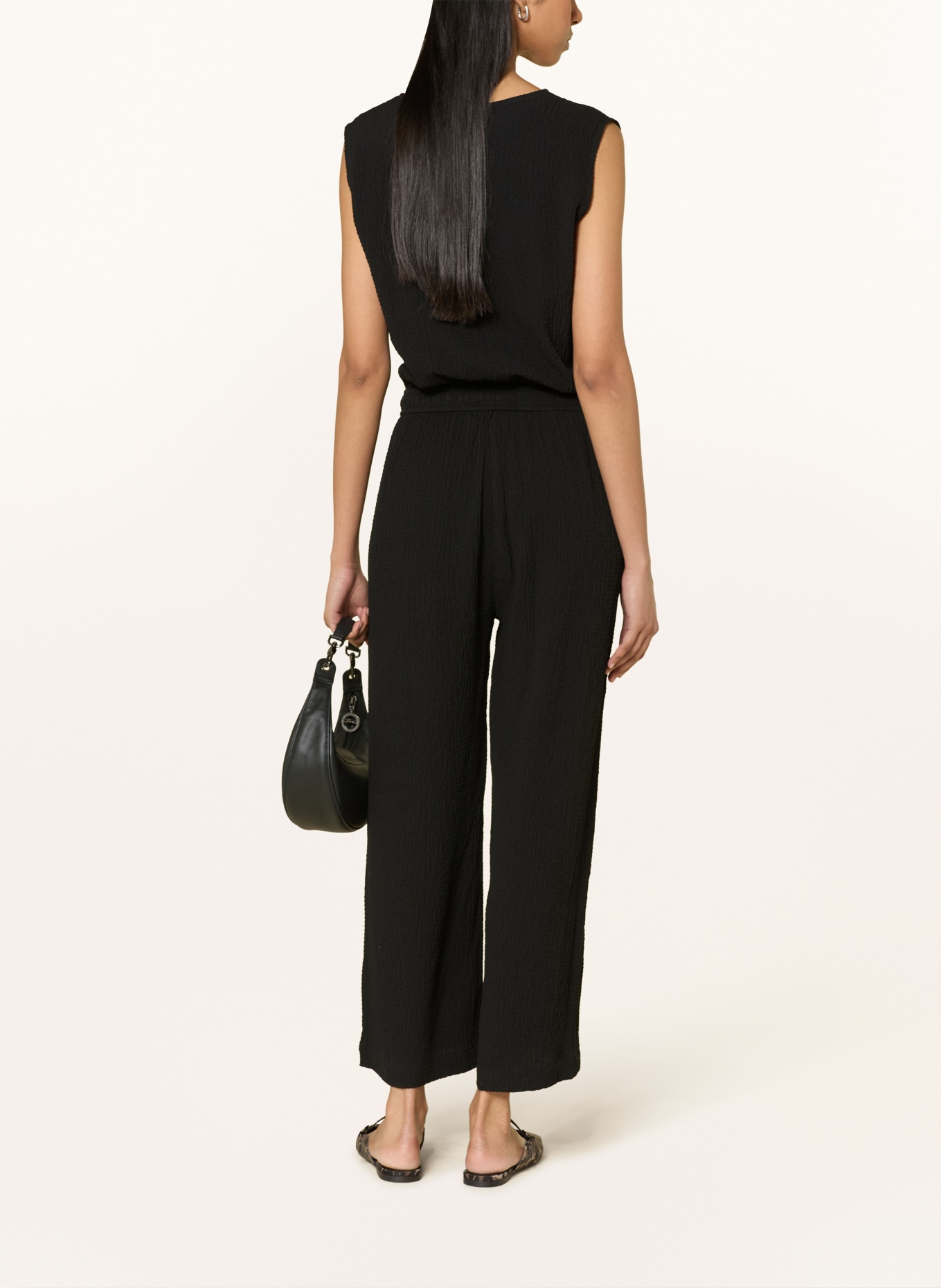 OPUS Jumpsuit MYLARA: SCHWARZ