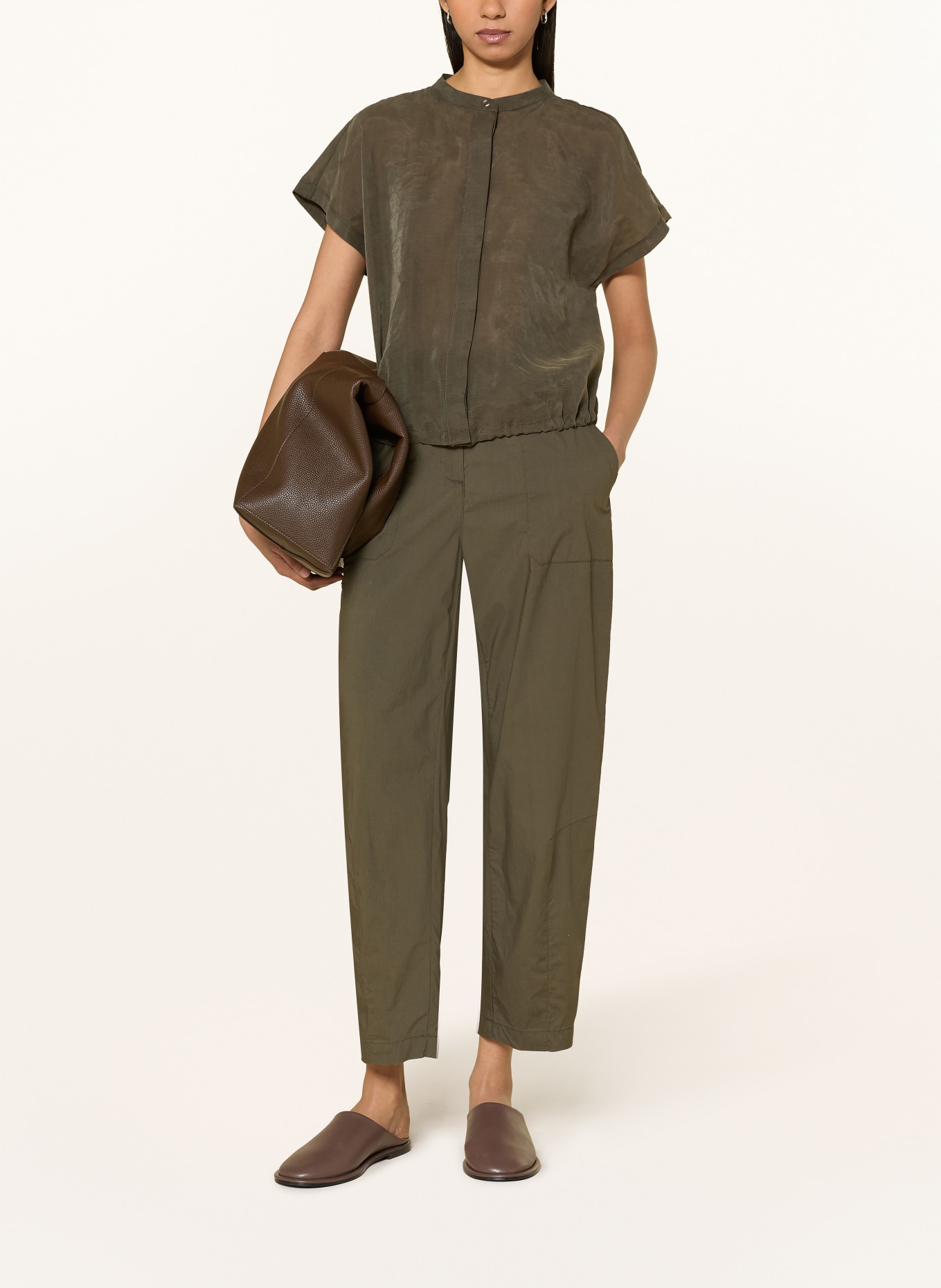 OPUS 7/8-broek MYHA LIGHT: KAKI