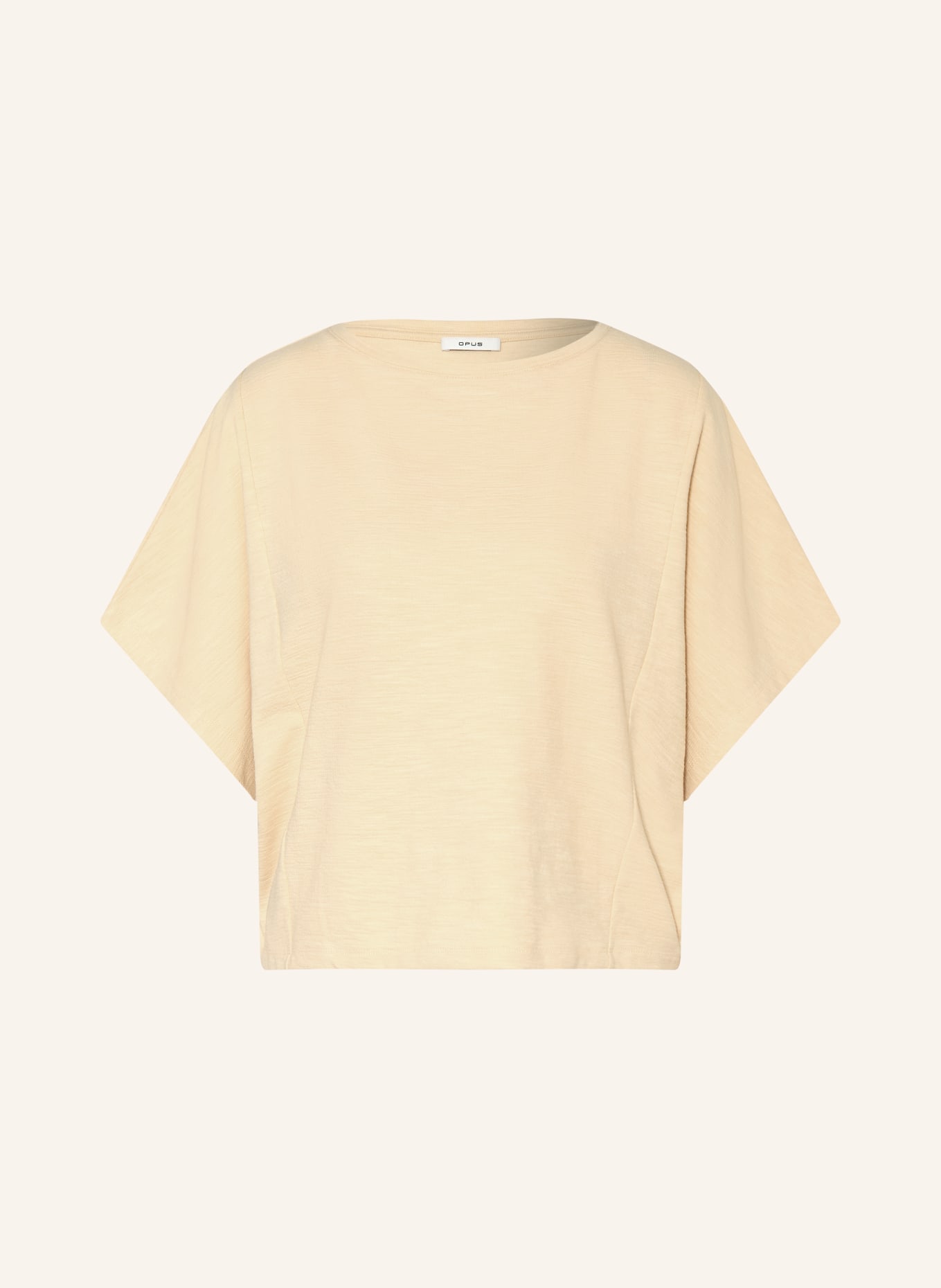OPUS T-Shirt SOLCHEN: HELLGELB