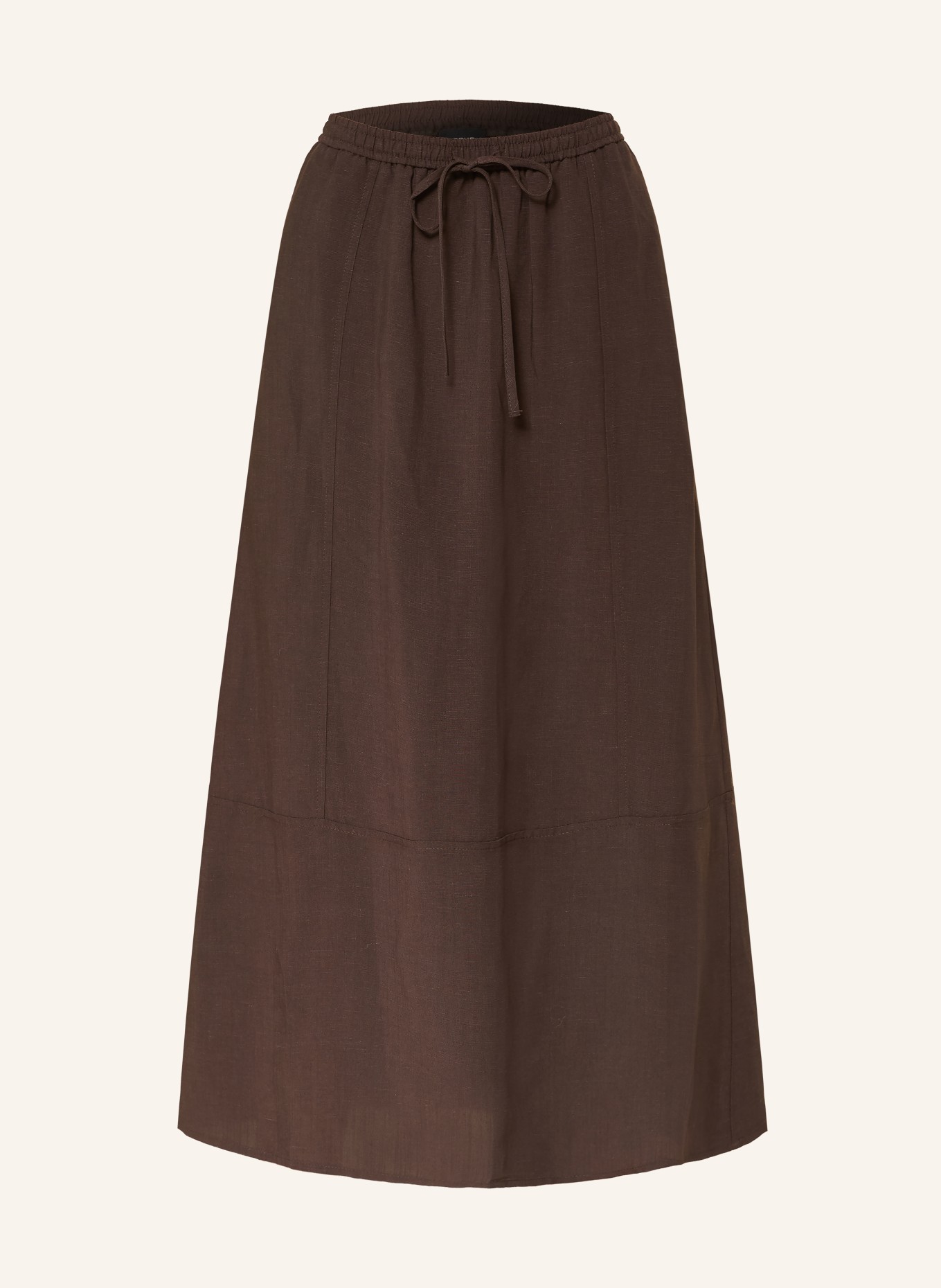 OPUS RIDANA Skirt: DARK BROWN