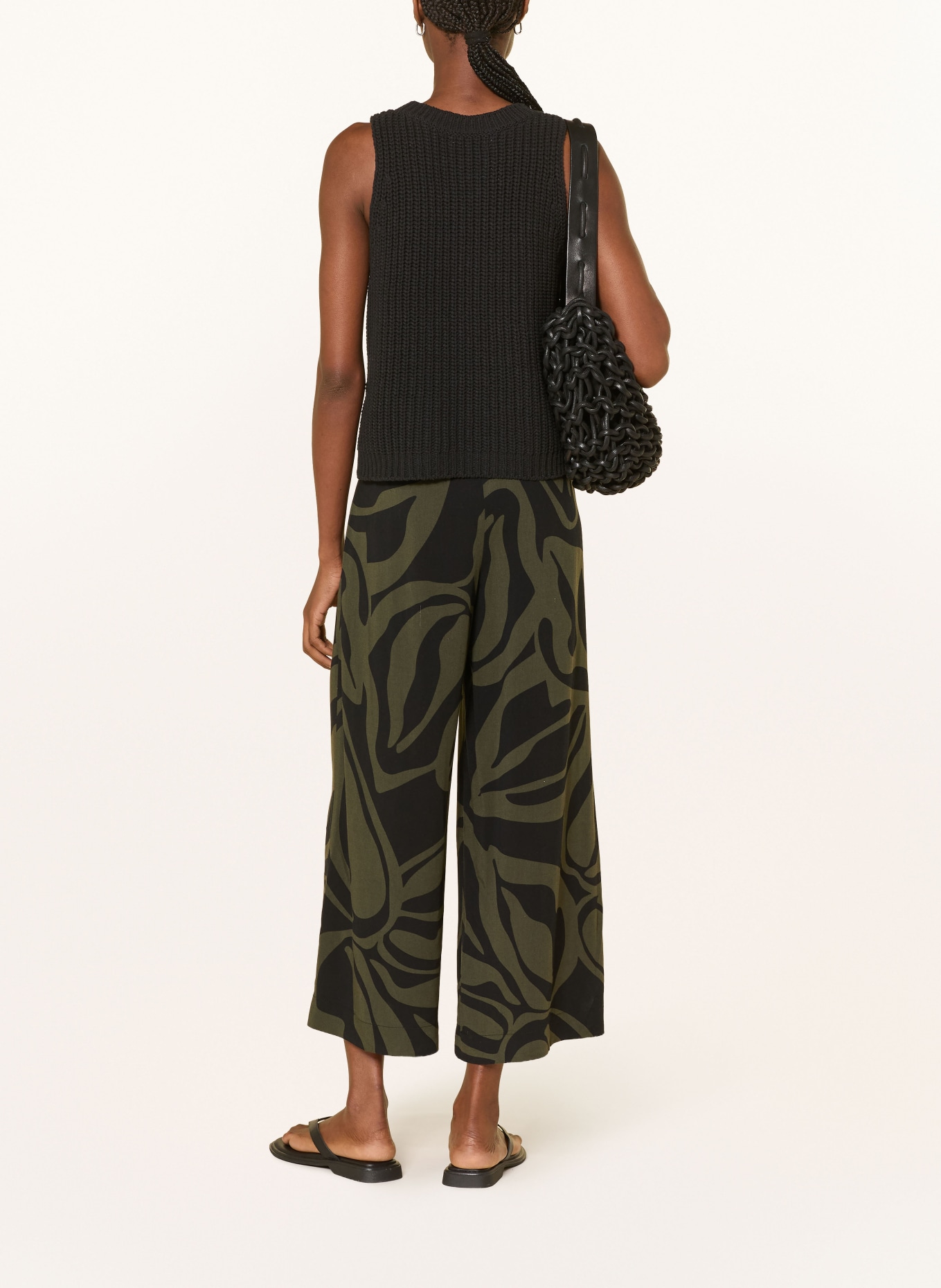 OPUS Culotte MISHA: SCHWARZ / KHAKI