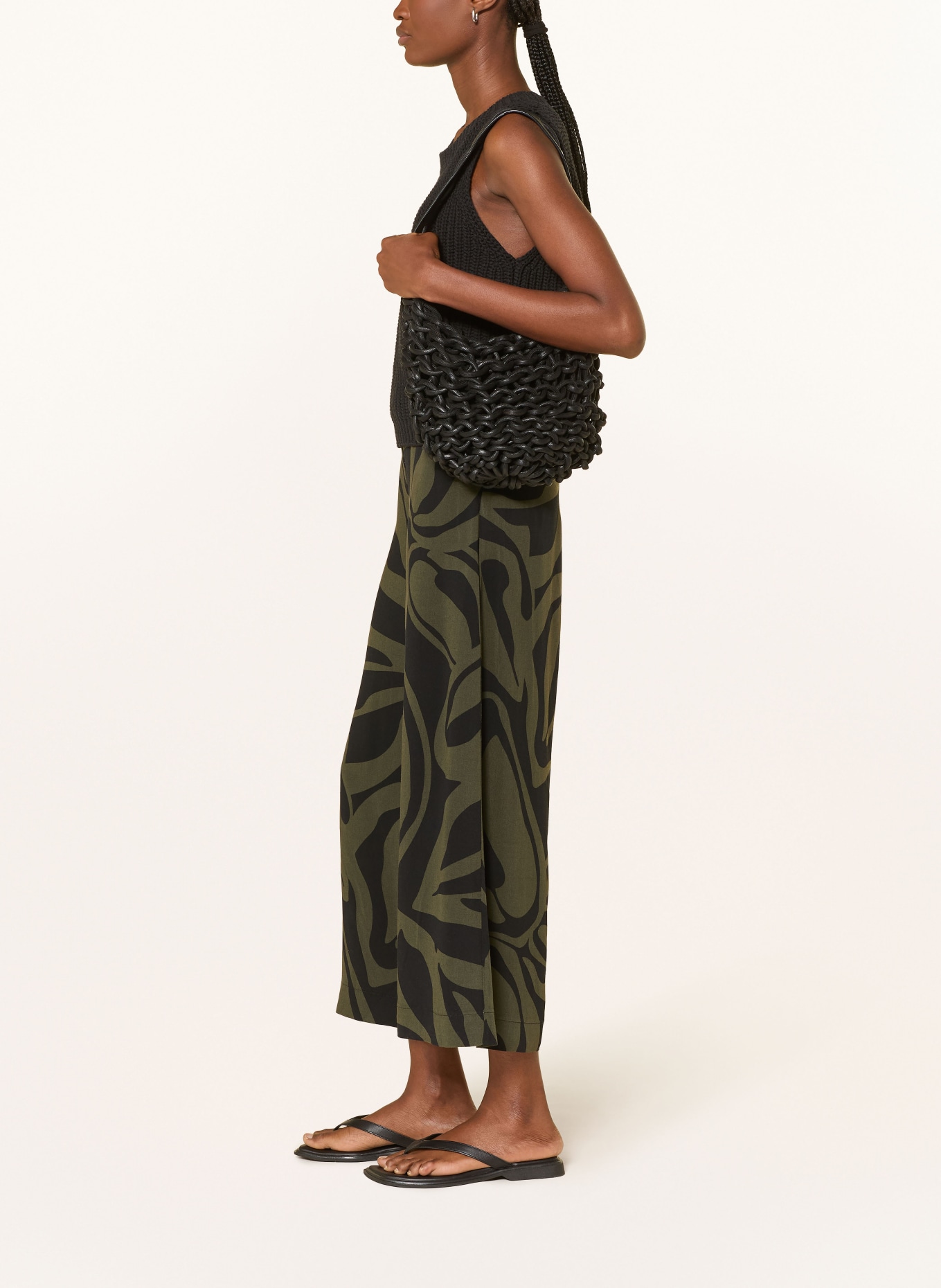 OPUS Culotte MISHA: SCHWARZ / KHAKI