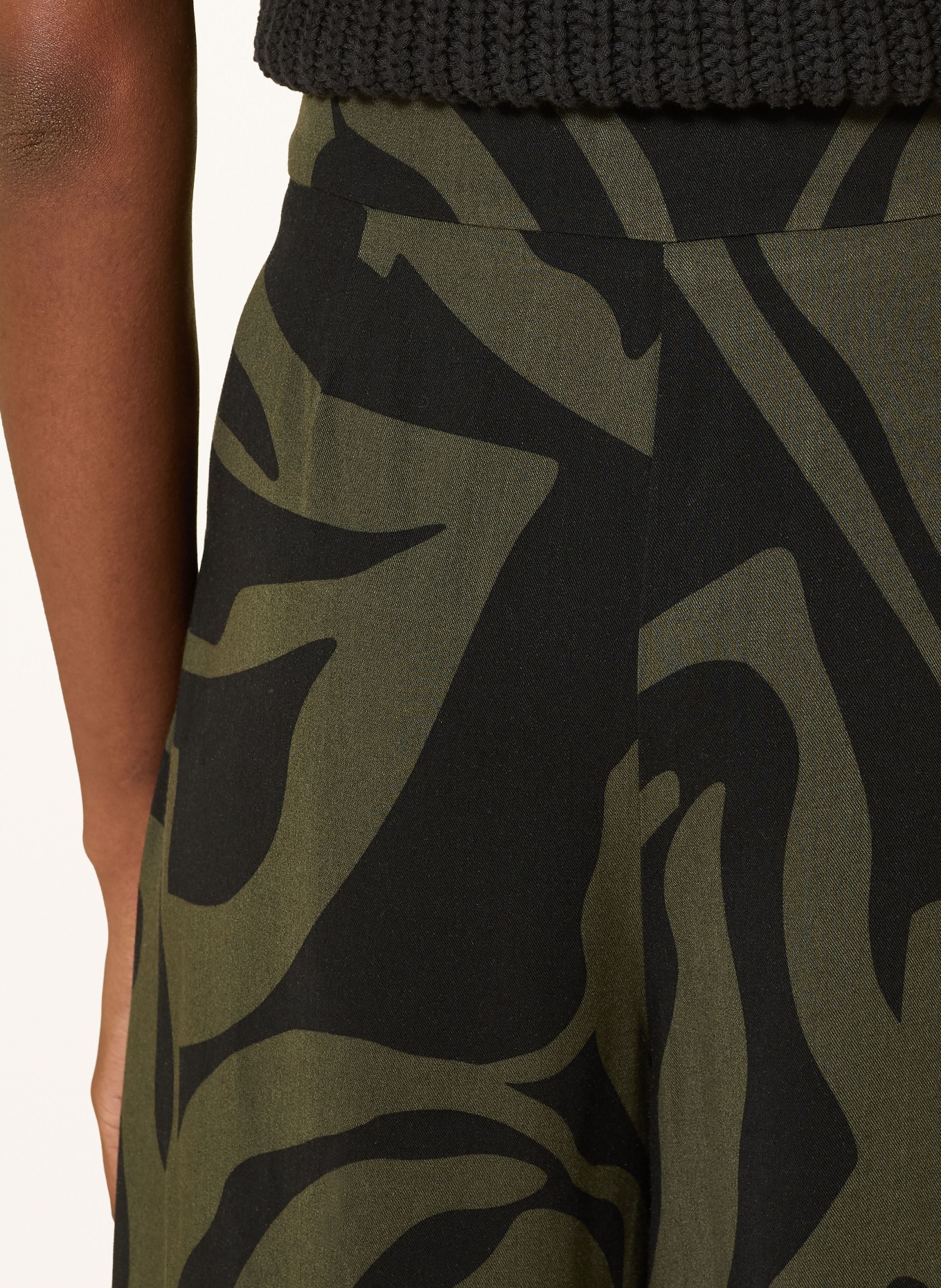 OPUS Culotte MISHA: SCHWARZ / KHAKI
