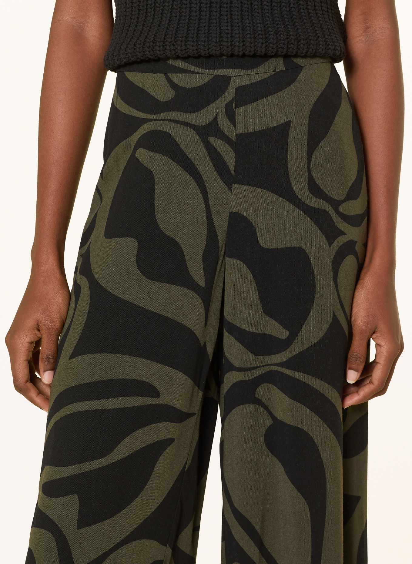 OPUS Culotte MISHA: SCHWARZ / KHAKI