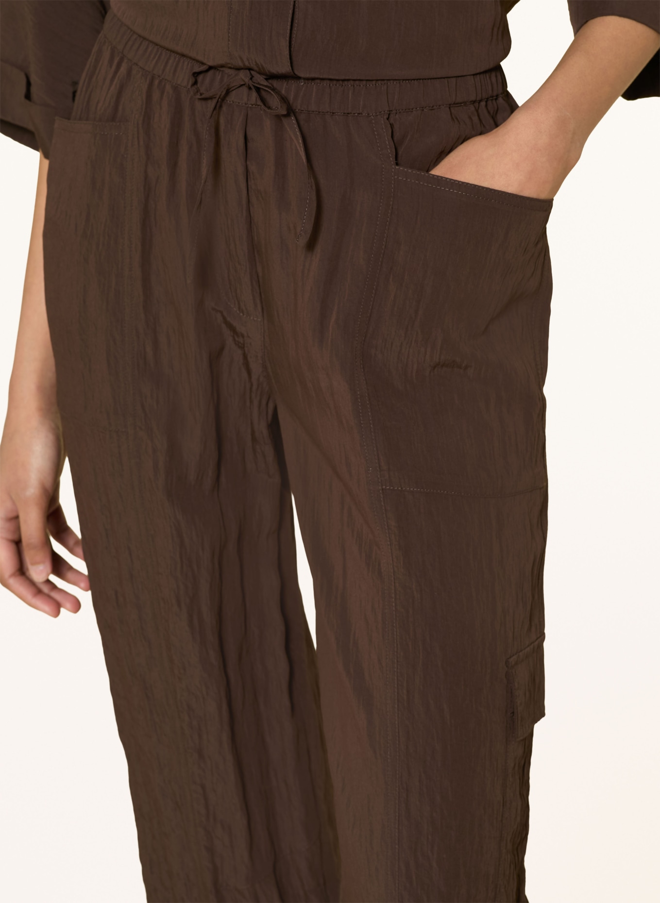 OPUS ERSIMA Cargo Pants: BROWN