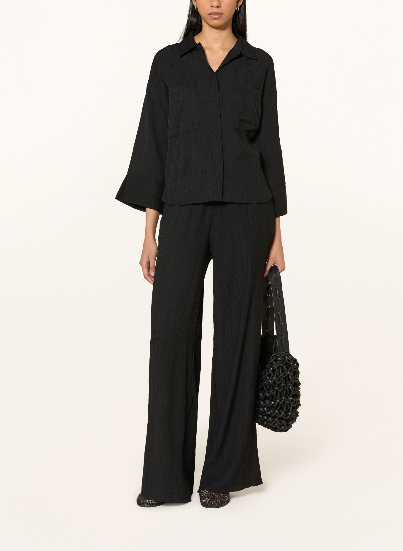 OPUS MAROU Marle Pants: BLACK