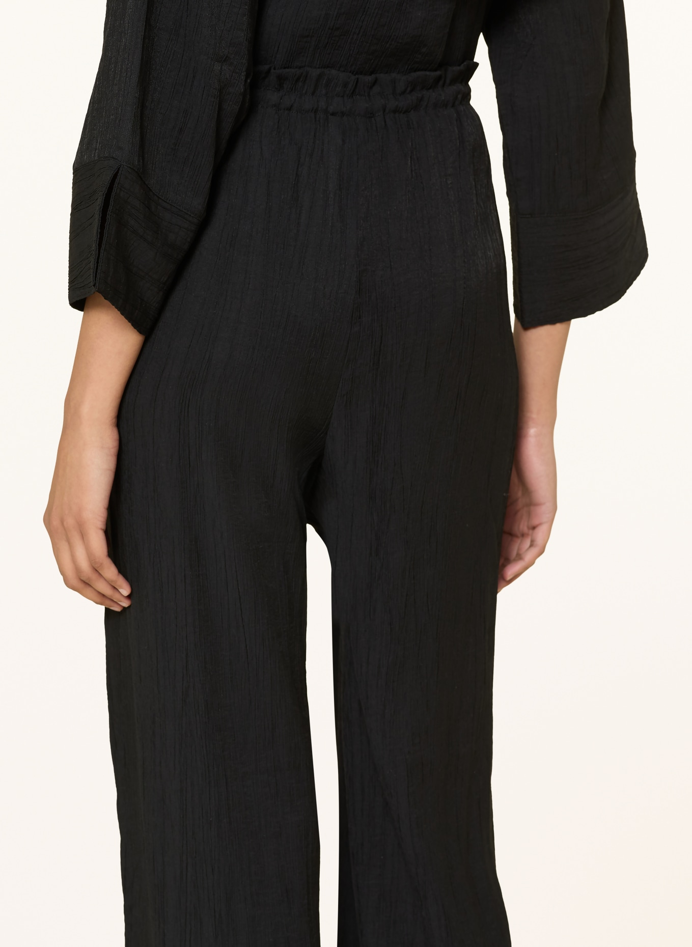 OPUS MAROU Marle Pants: BLACK