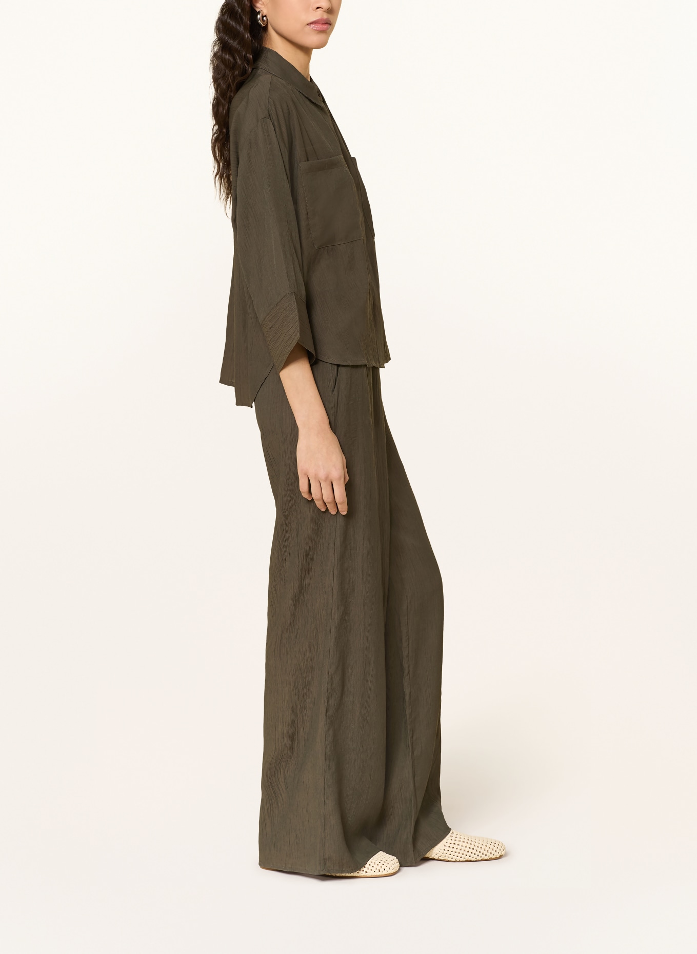 OPUS MAROU Marle Pants: KHAKI
