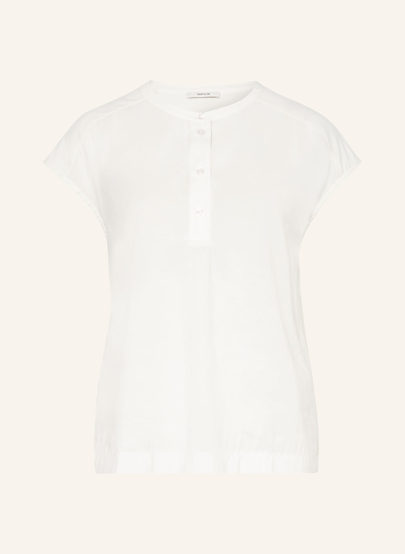 OPUS SAJULA Blouse Shirt: WHITE