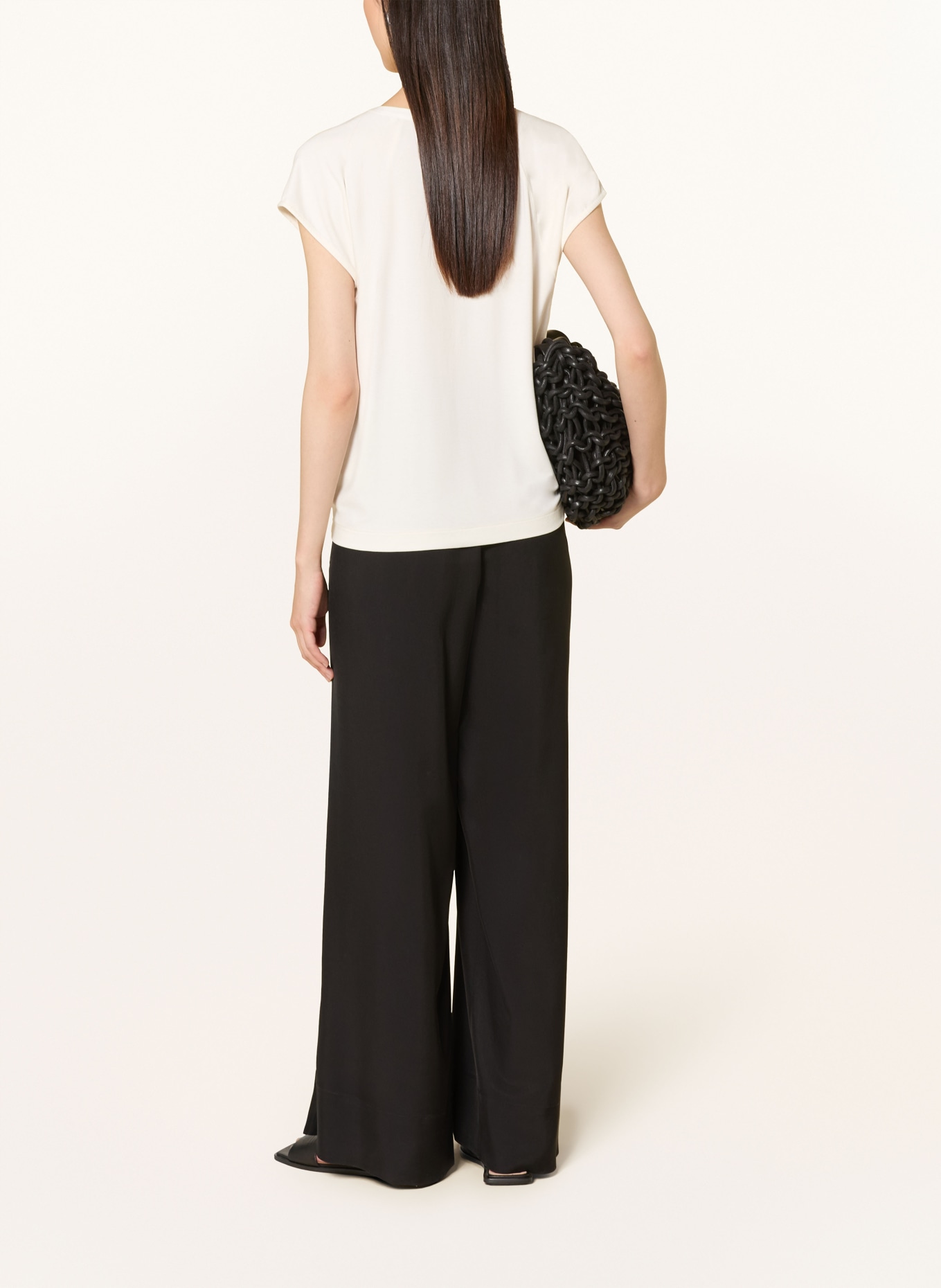 OPUS SAJULA Blouse Shirt: WHITE