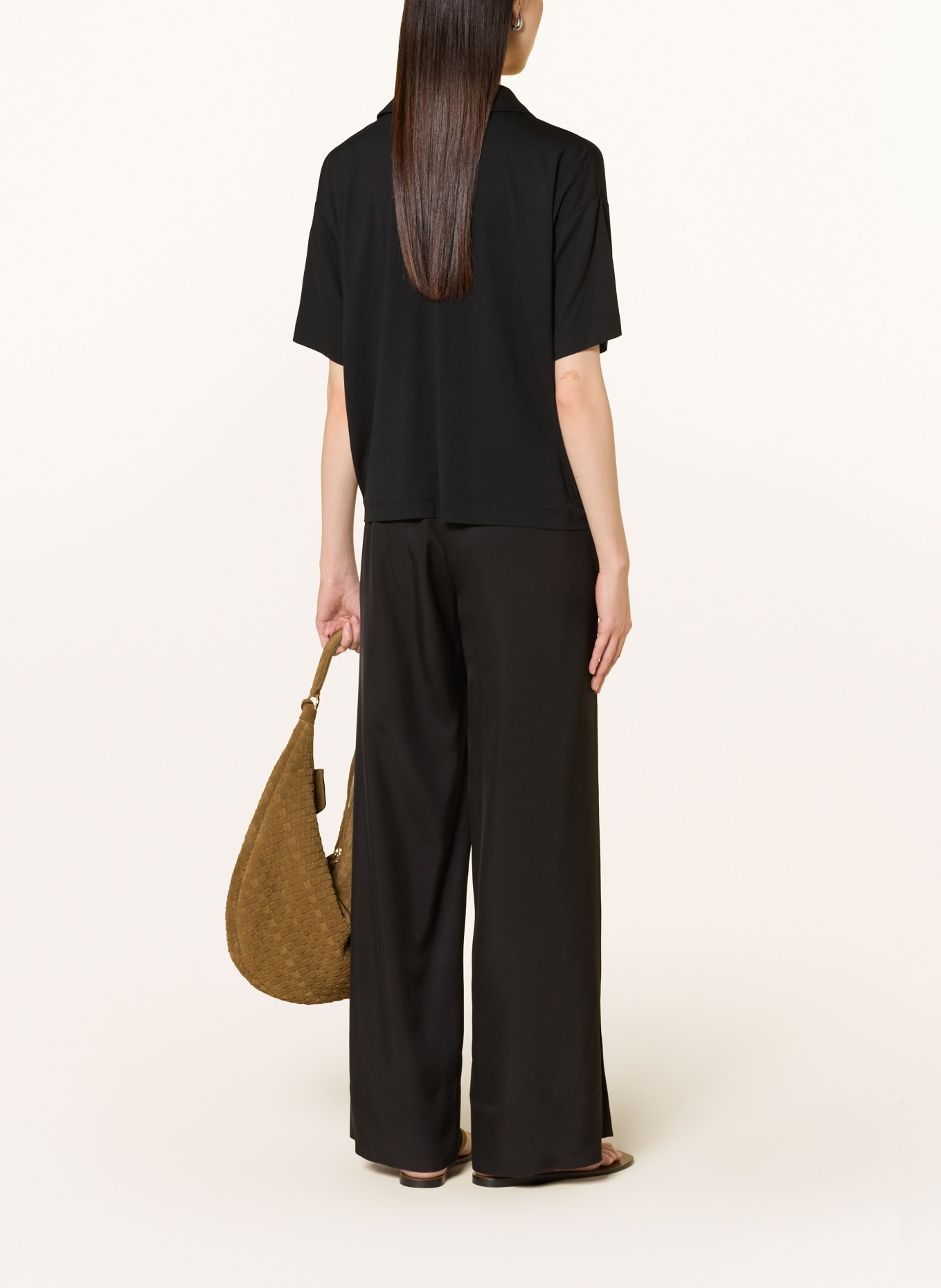 OPUS Bluse SAJACKI: SORT
