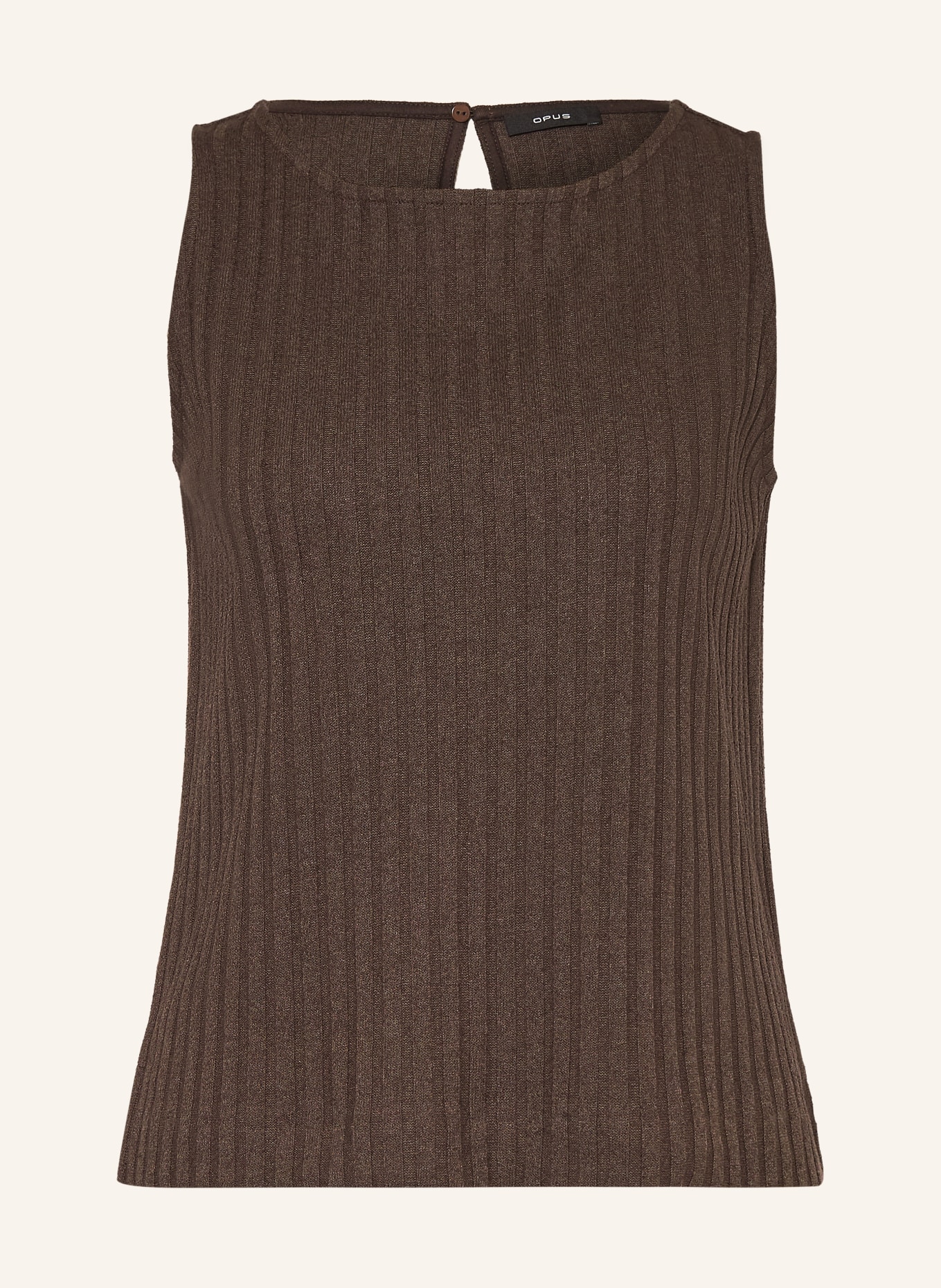 OPUS Stricktop IPOMA SLIT: DUNKELBRAUN
