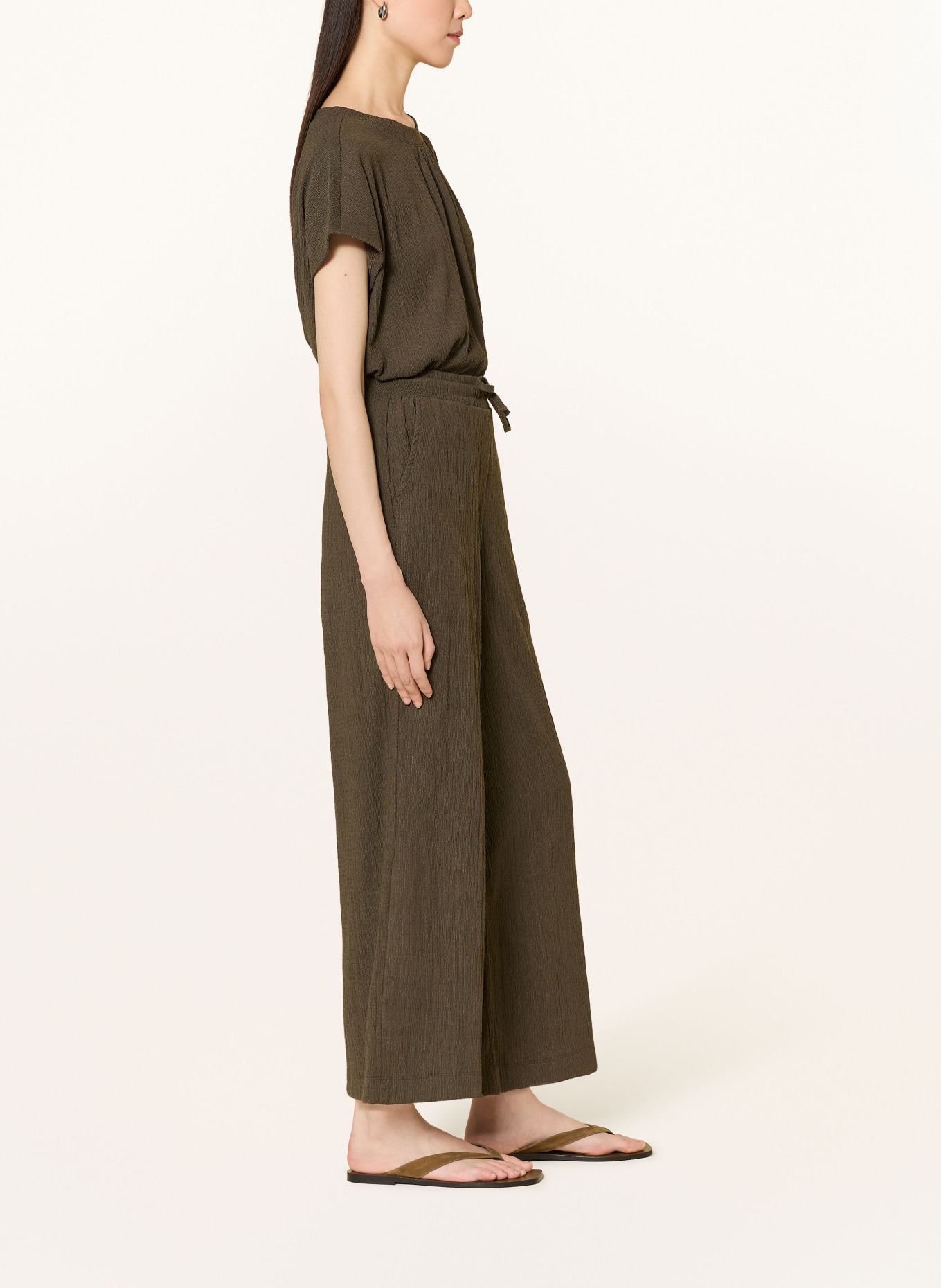 OPUS Culotte MILENI SUN: DUNKELGRÜN
