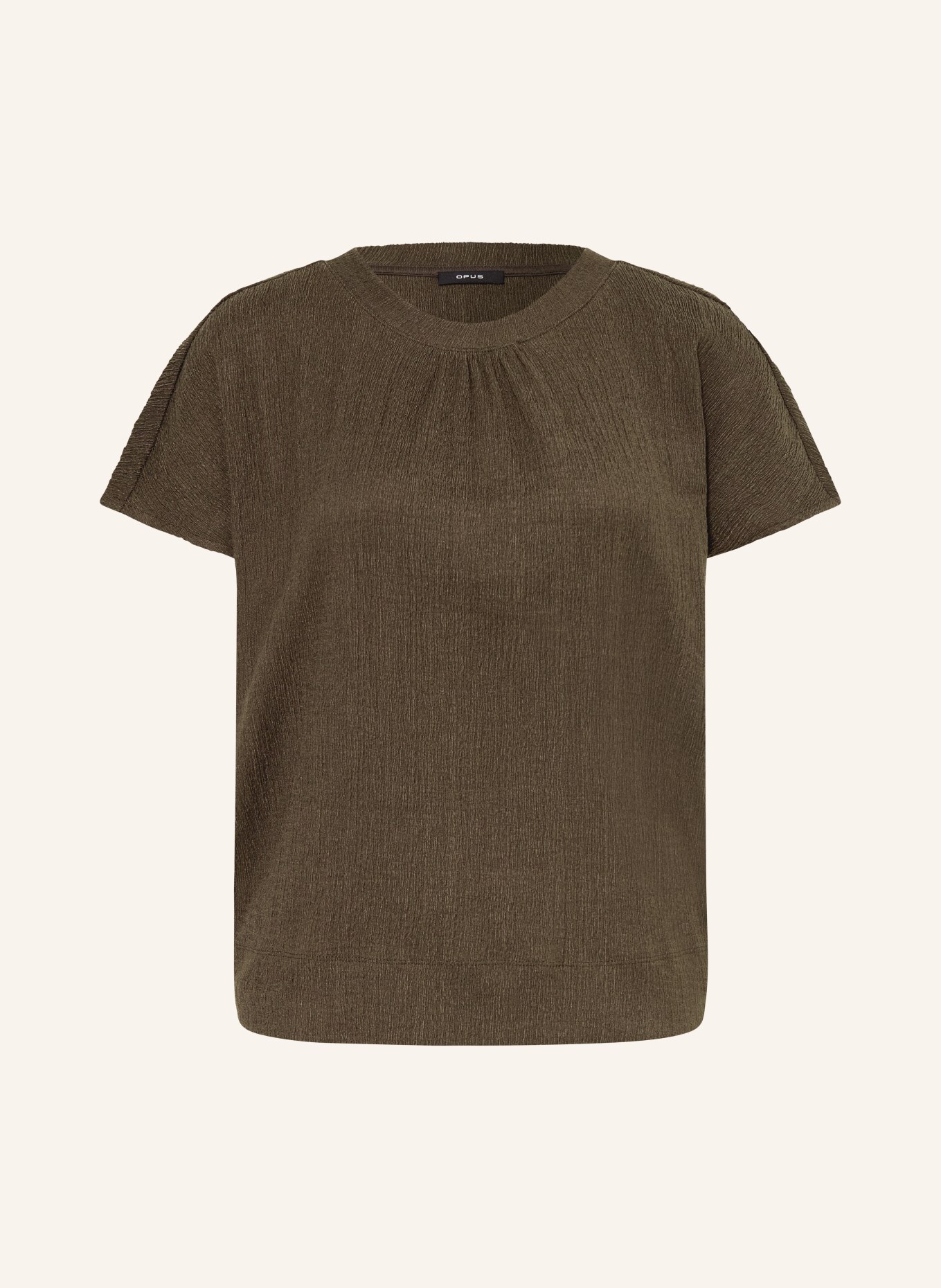 OPUS SALTI Blouse Shirt: DARK GREEN