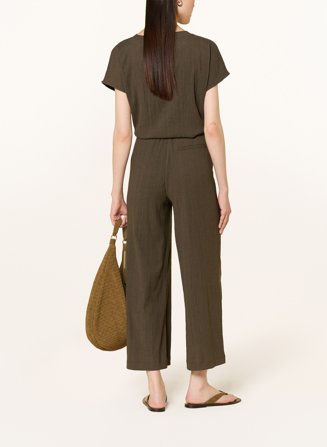 OPUS SALTI Blouse Shirt: DARK GREEN