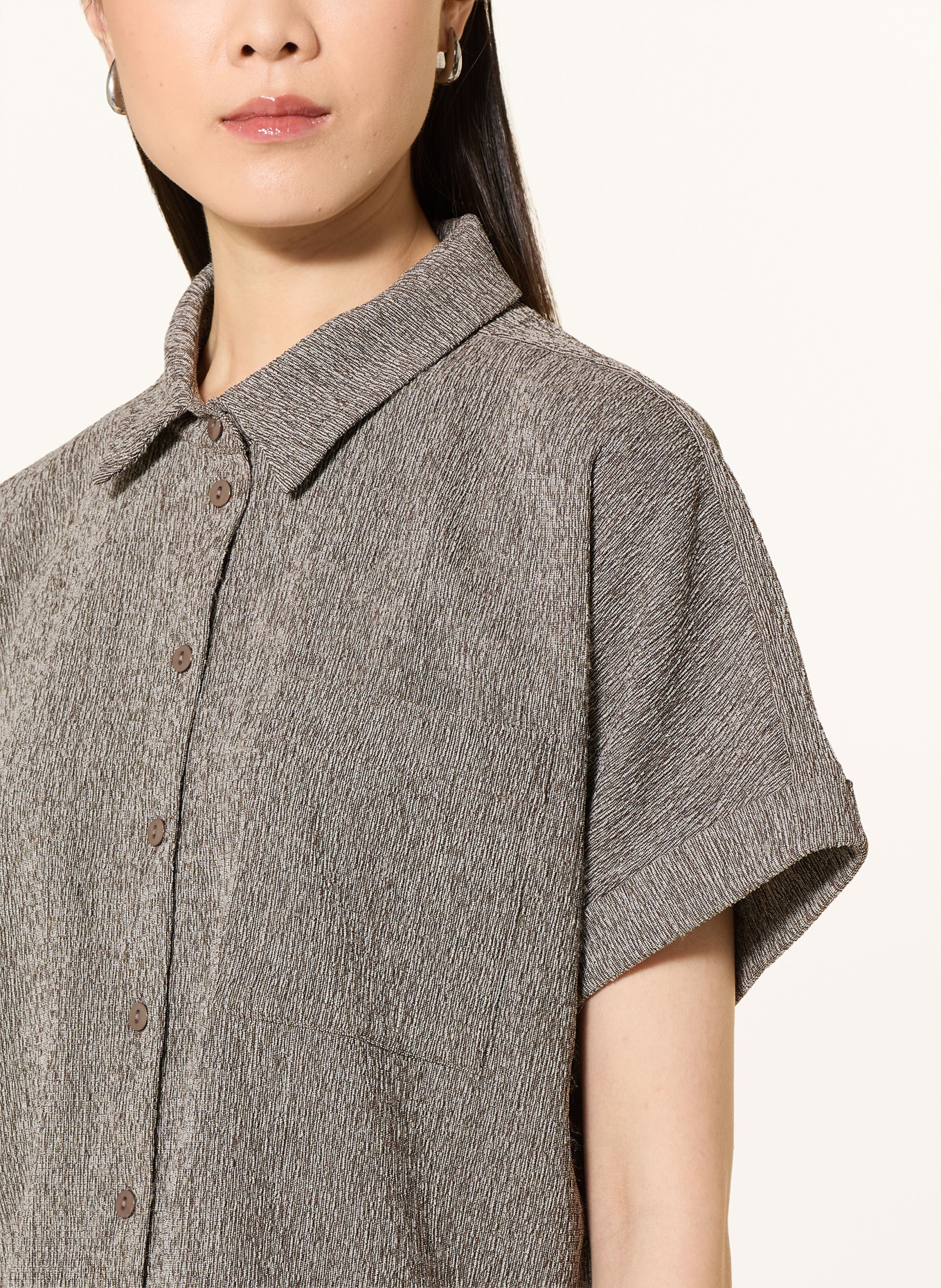 OPUS SOASI Shirt Blouse: TAUPE