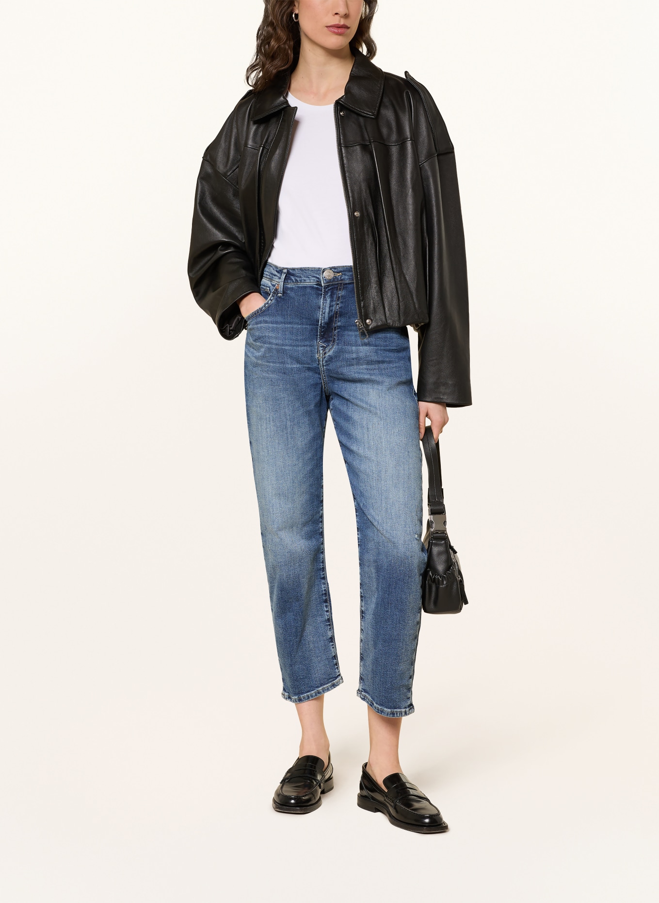 TRUE RELIGION Mom Jeans HOPE: 4646 Light Blue