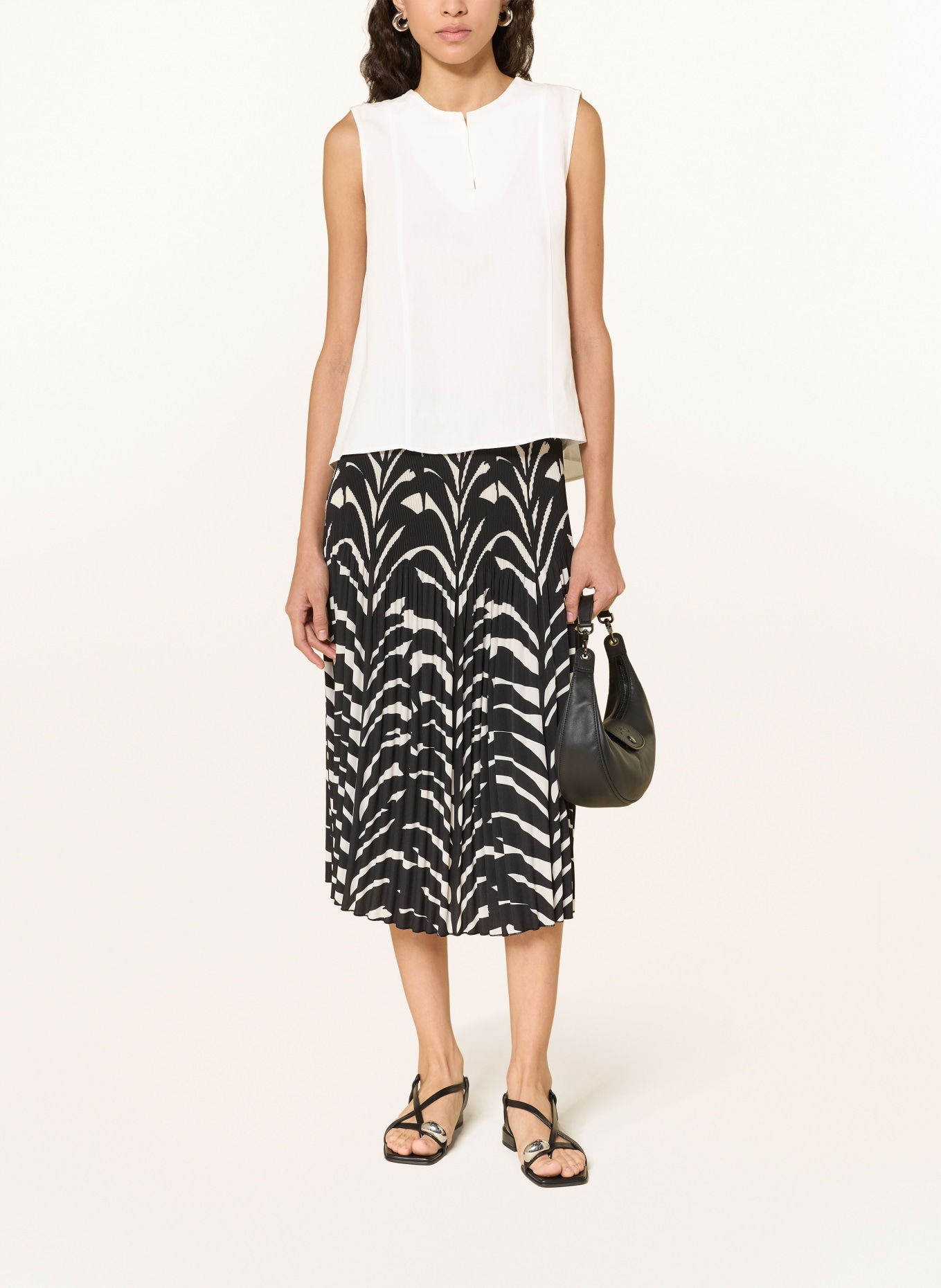 OPUS FAZIL Blouse Top: WHITE