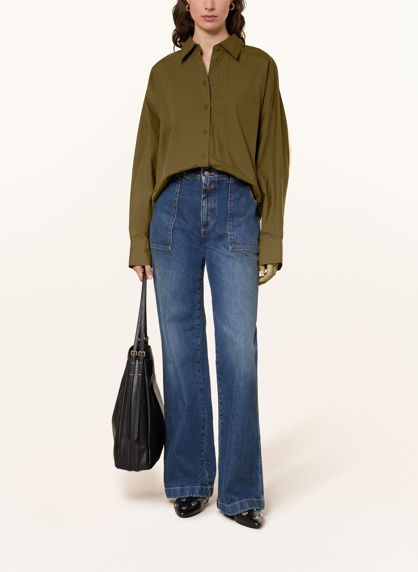 CLOSED overhemdblouse: OLIJF