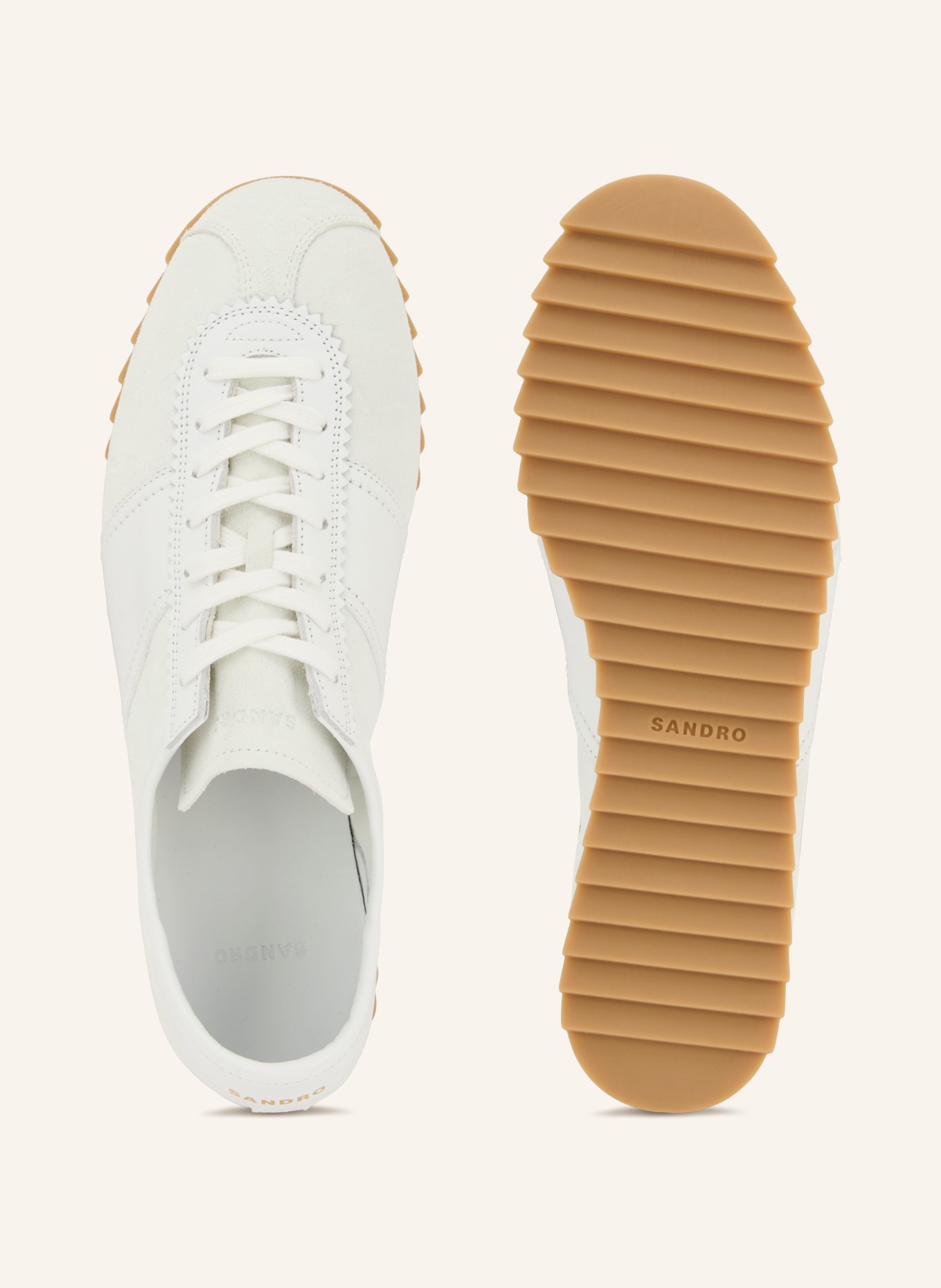 SANDRO Sneaker: ECRU