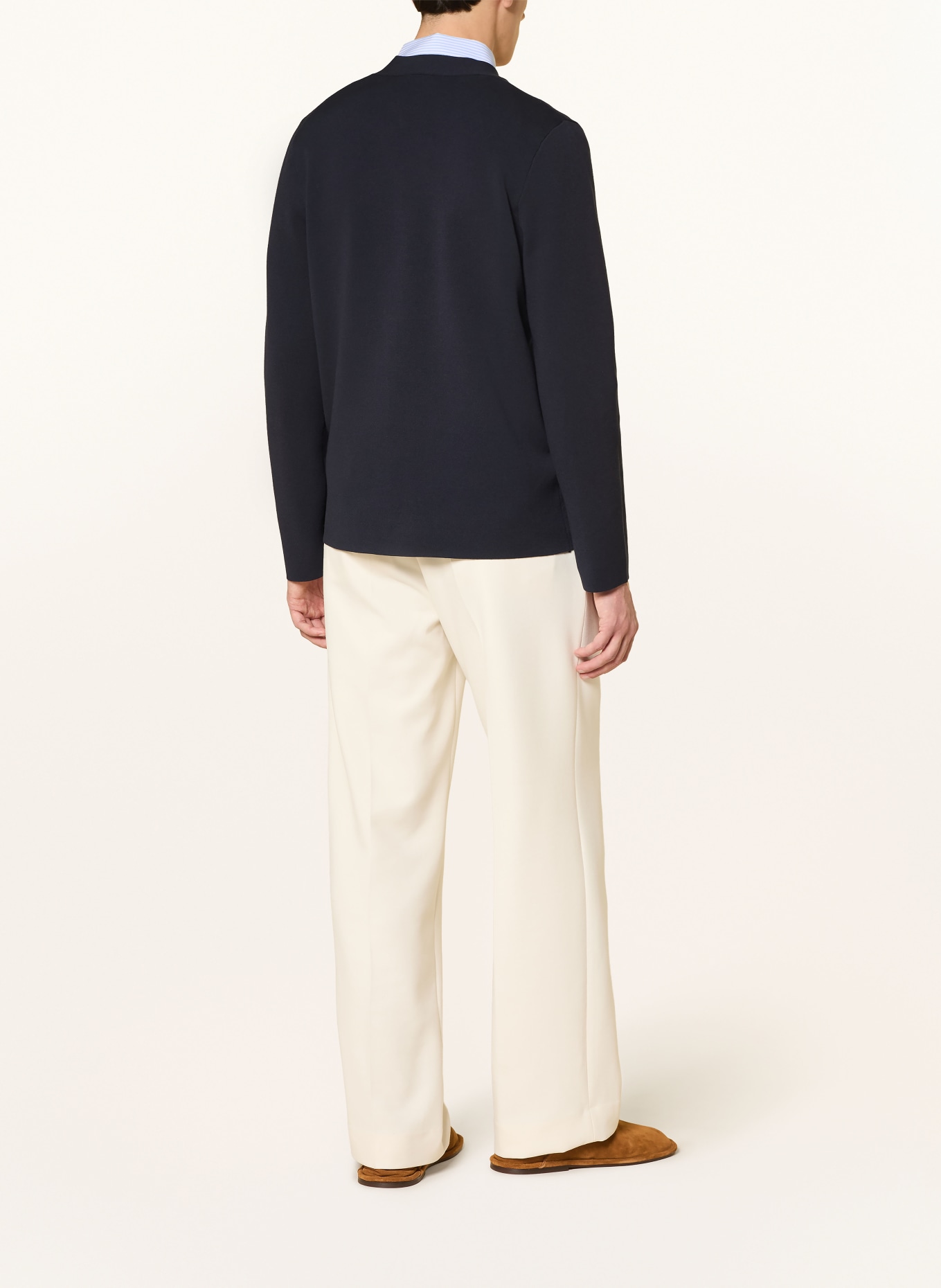 SANDRO Strickjacke: DUNKELBLAU