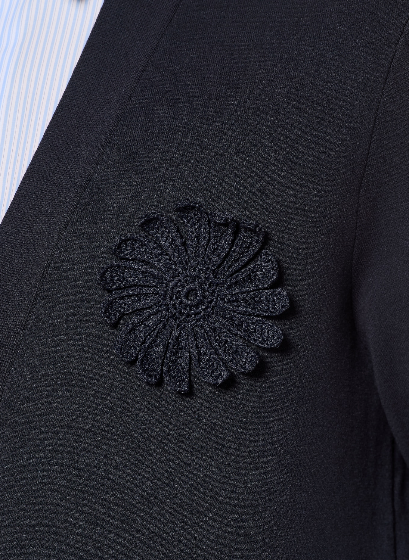 SANDRO Strickjacke: DUNKELBLAU