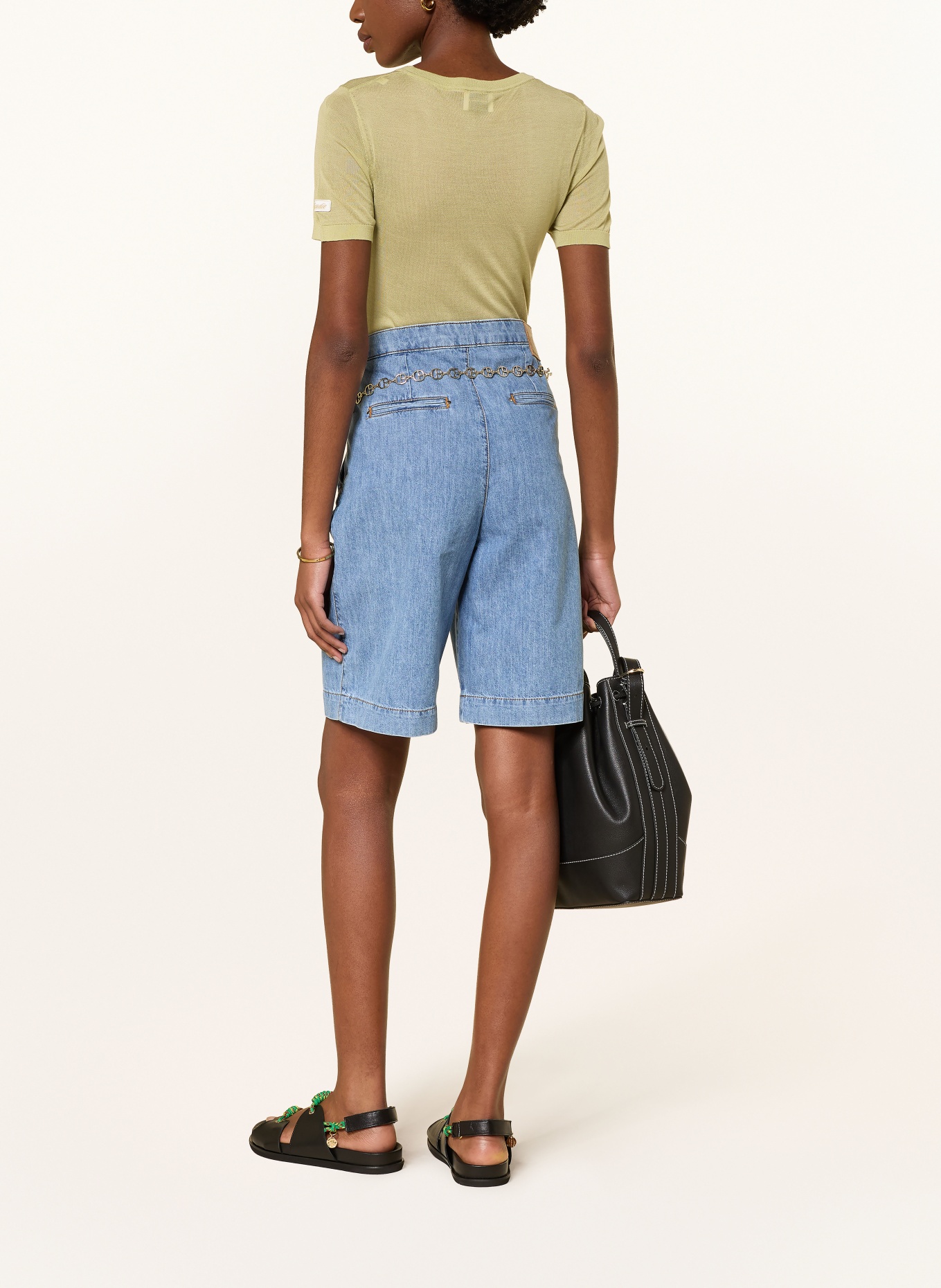 CLAUDIE PIERLOT Bluzka z dzianiny: JASNOZIELONY