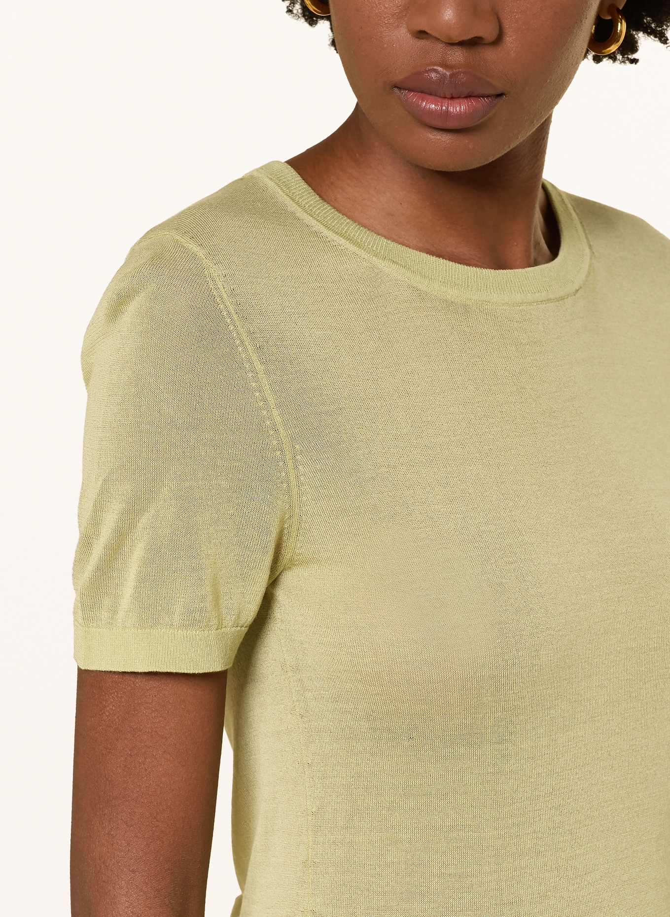 CLAUDIE PIERLOT Bluzka z dzianiny: JASNOZIELONY