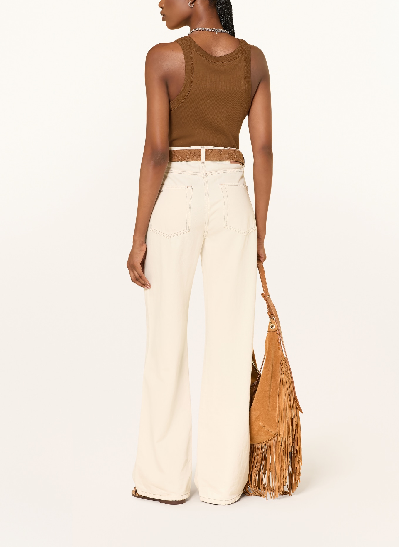 ba&sh Top CYNDA: BRAUN