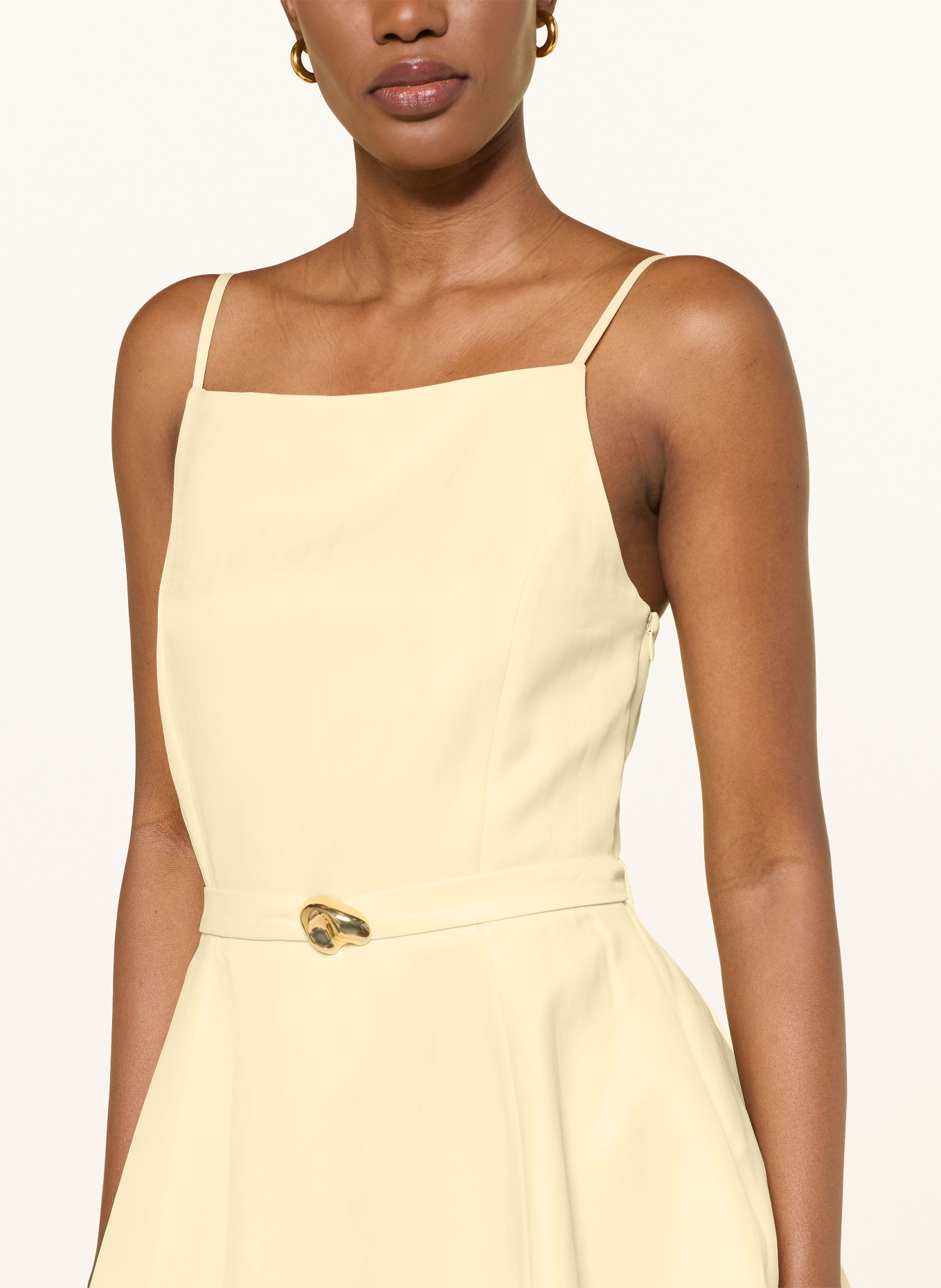 maje Kleid: HELLGELB