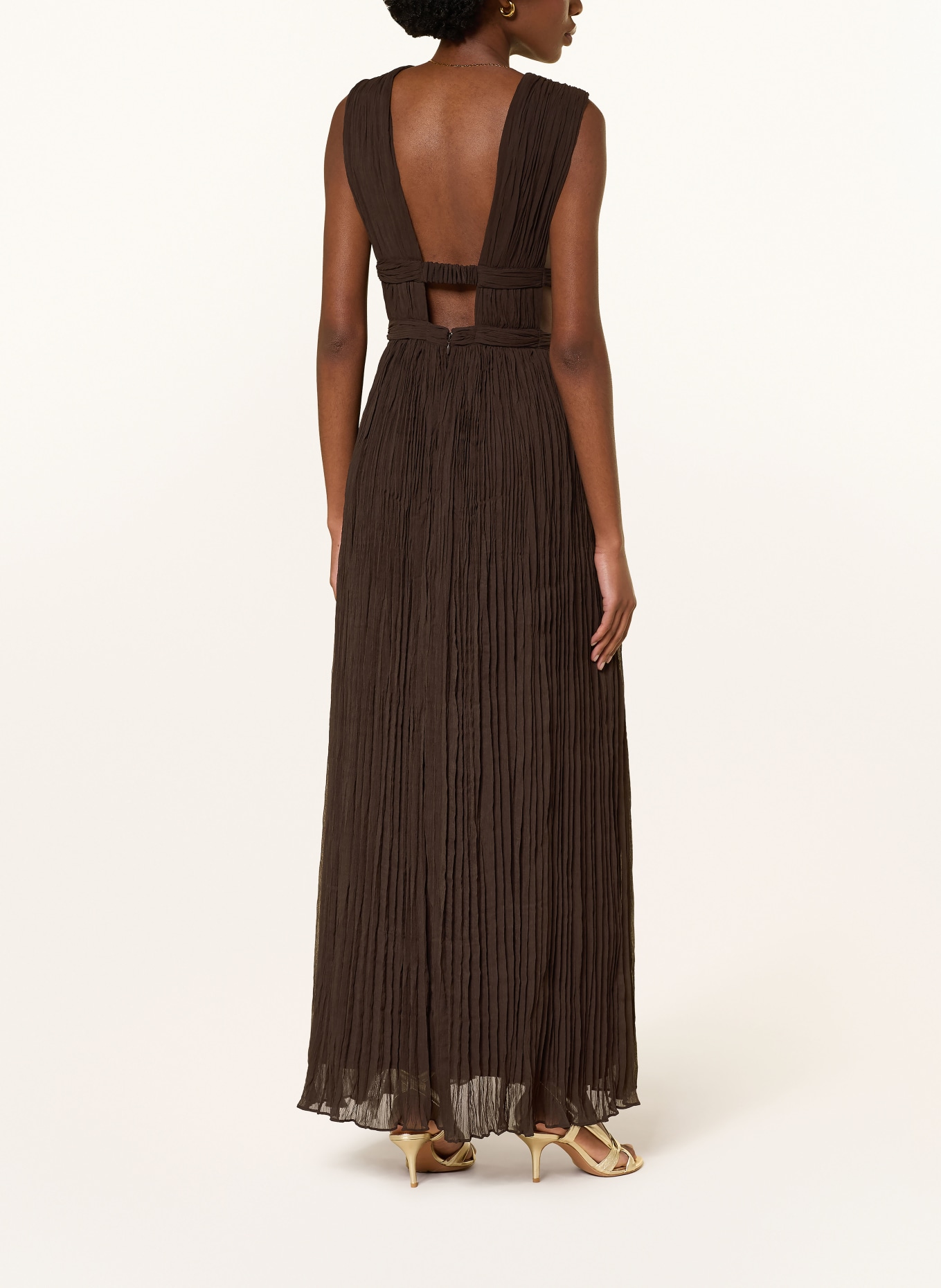 ba&sh Kleid TANIA: DUNKELBRAUN