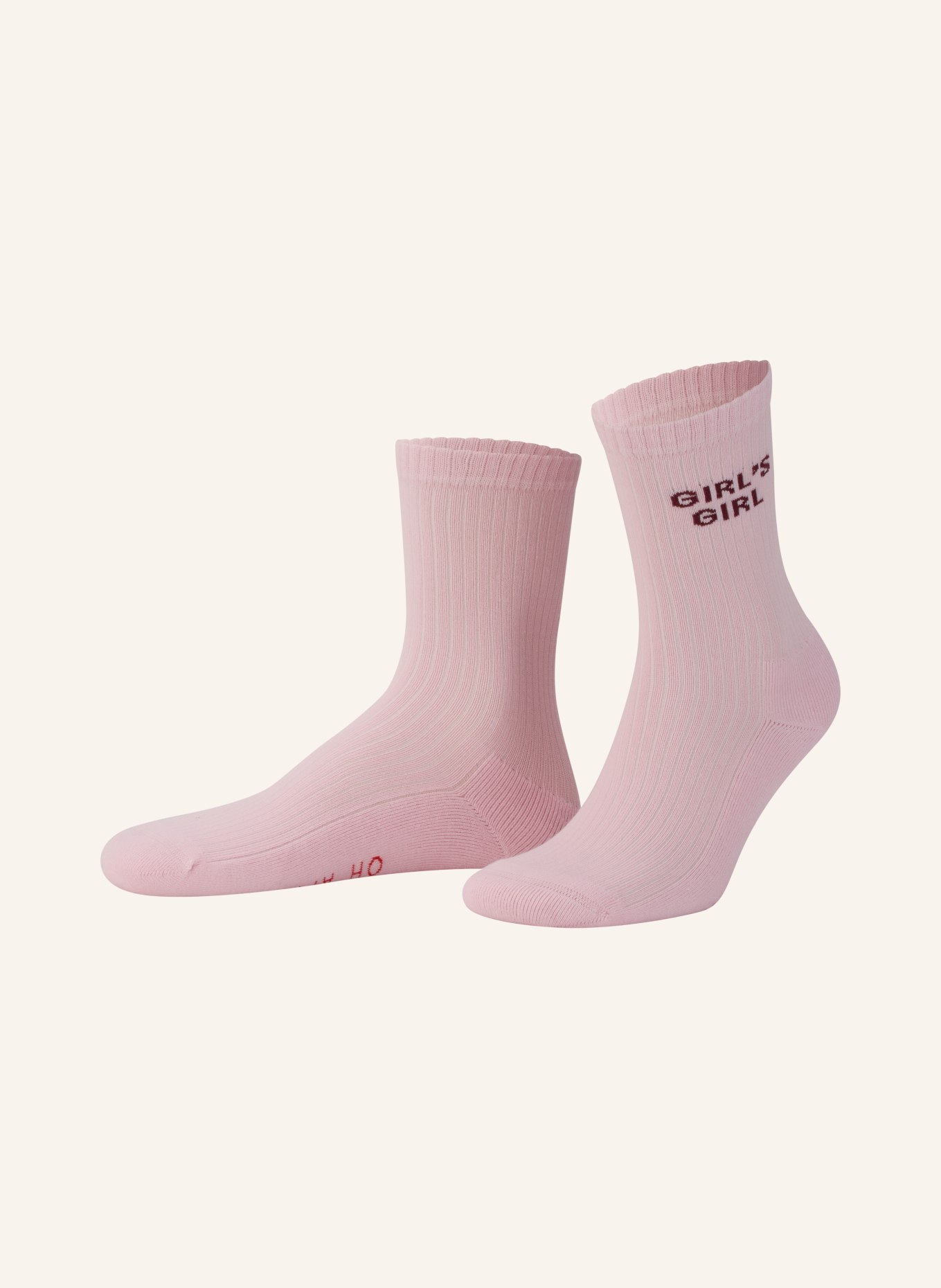 OH APRIL Socks for Girls: PINK