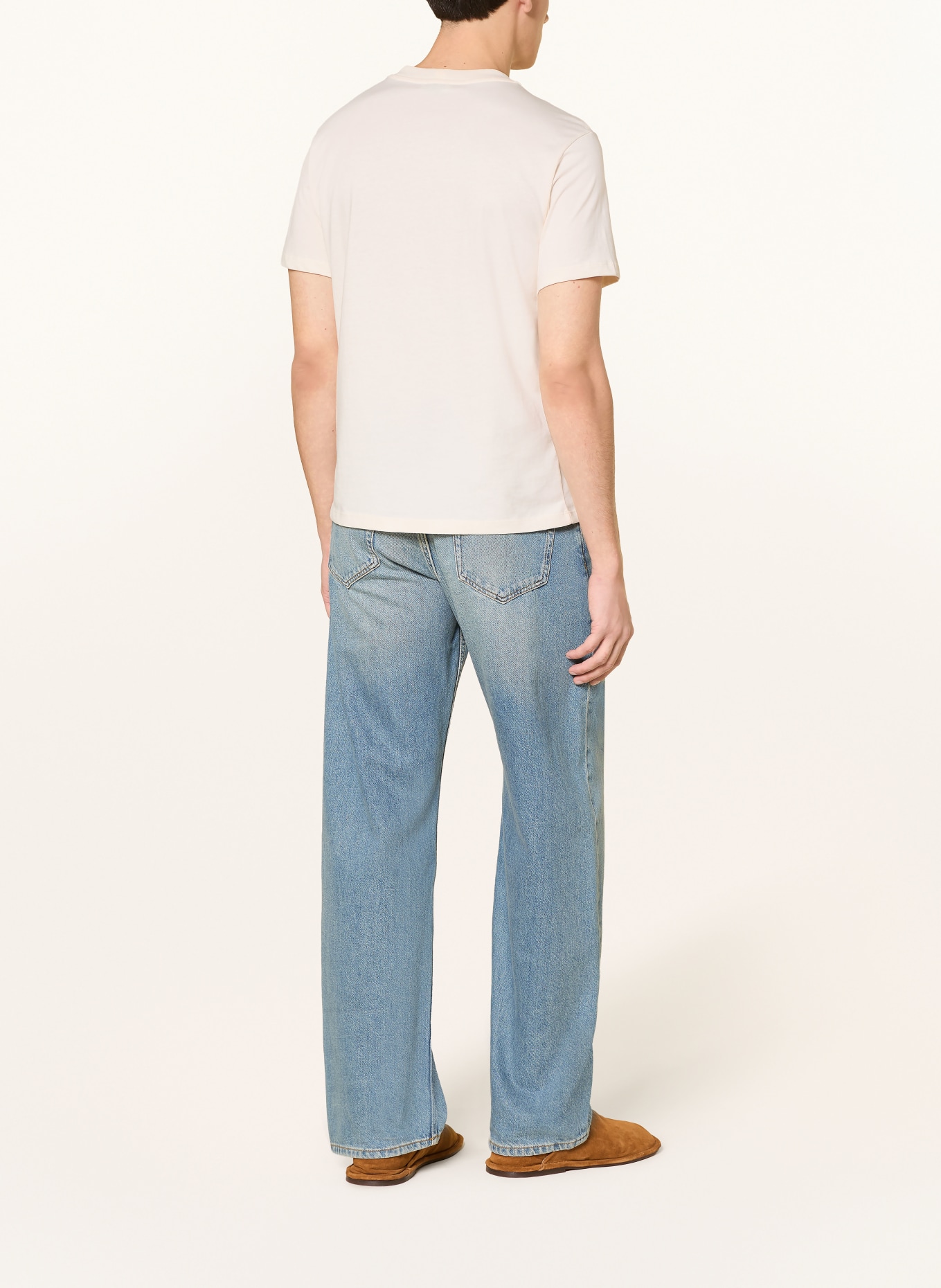 SANDRO Koszulka: KREMOWY