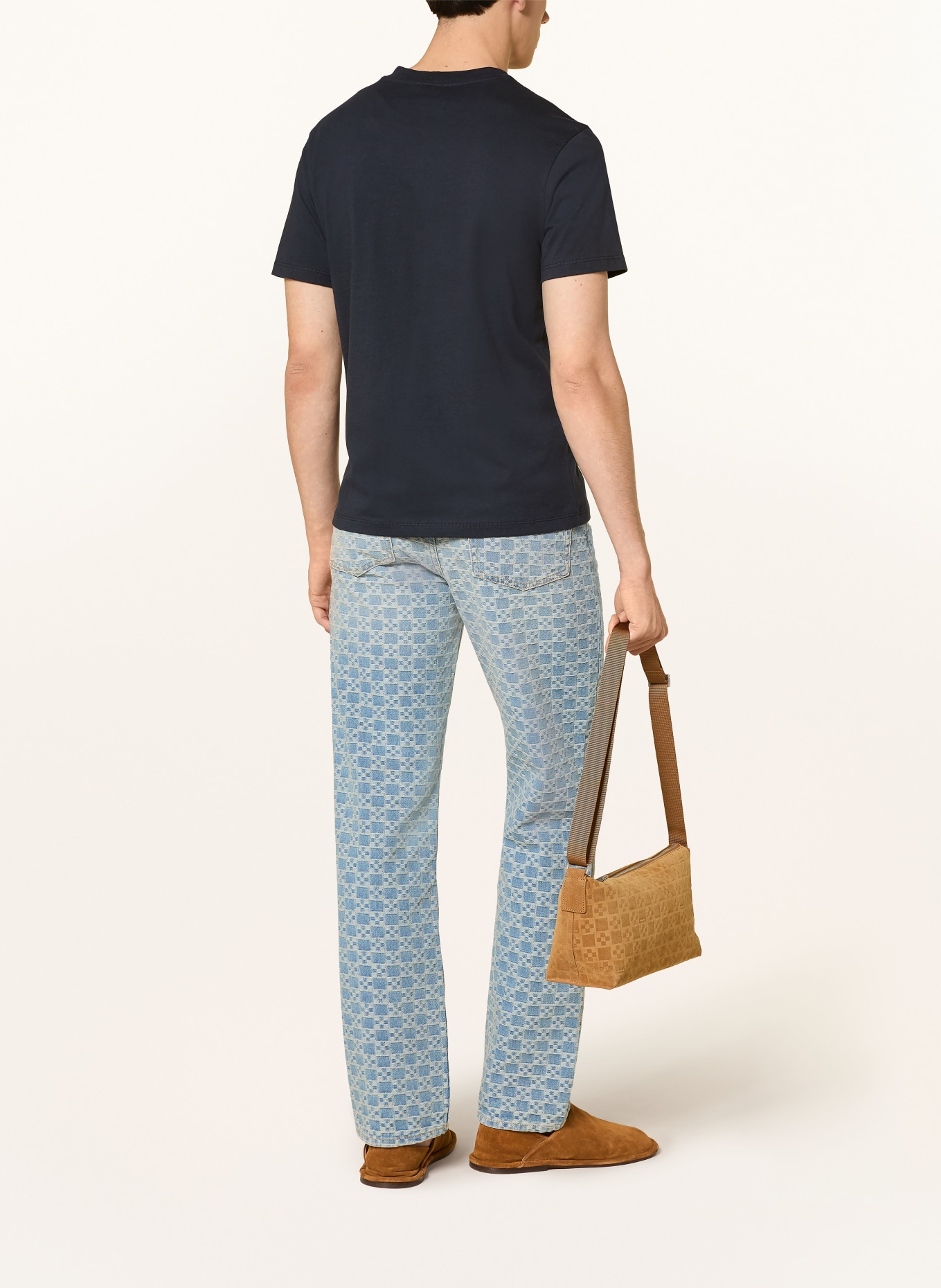 SANDRO Koszulka: GRANATOWY